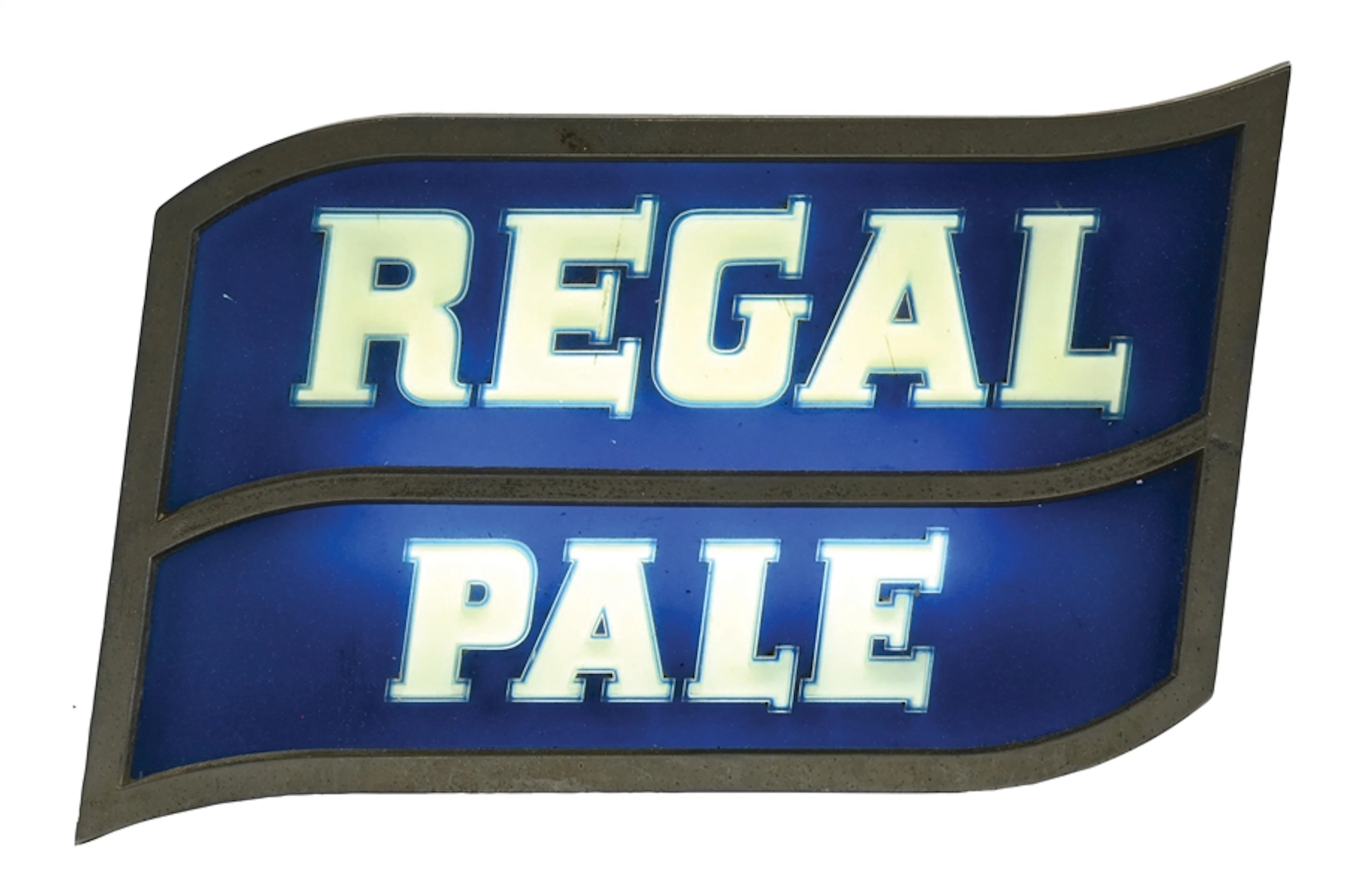 REGAL PALE BEER LIGHT-UP DISPLAY SIGN