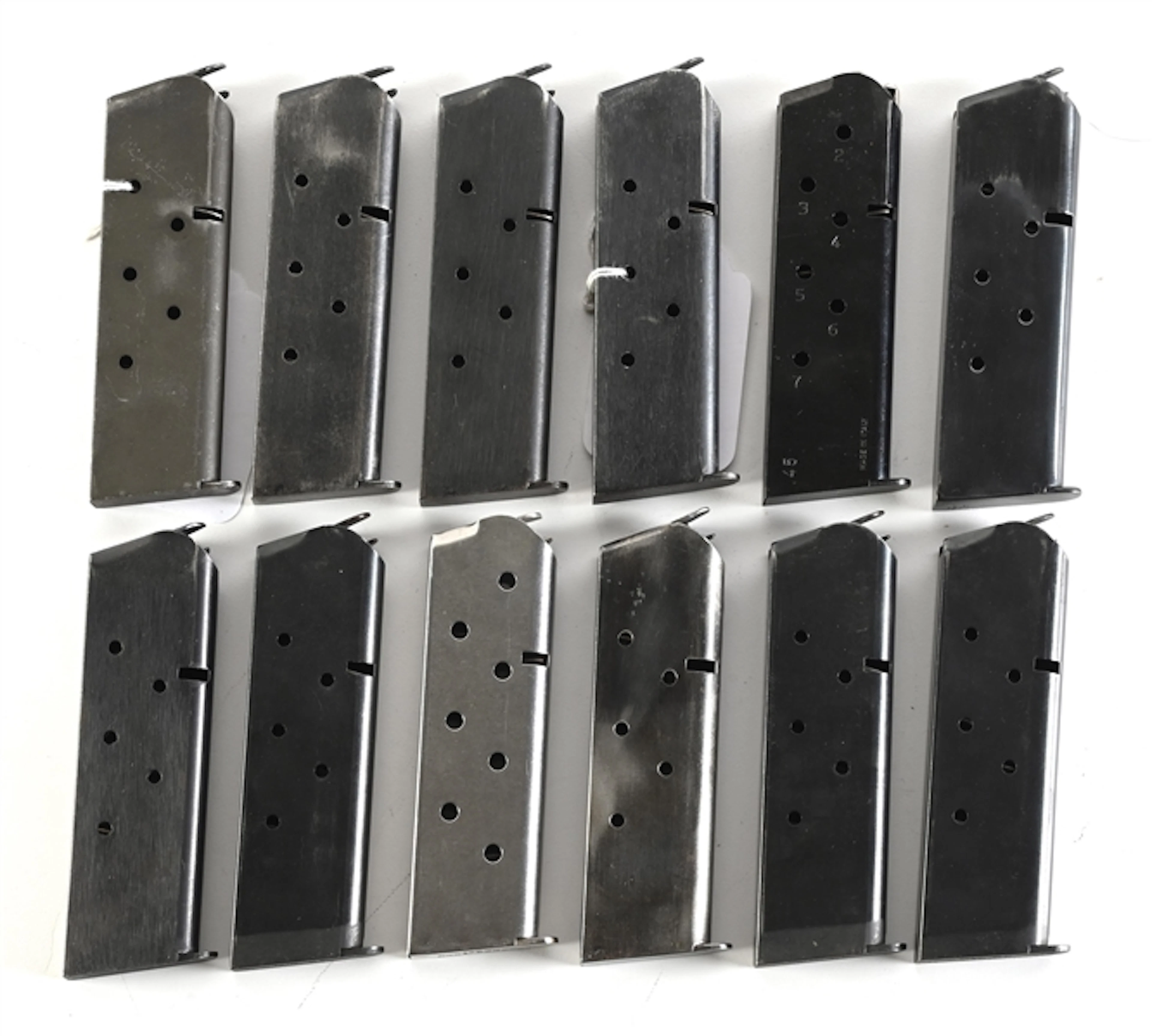 LOT OF 12 COLT 1911 .45 ACP MAGAZINES.