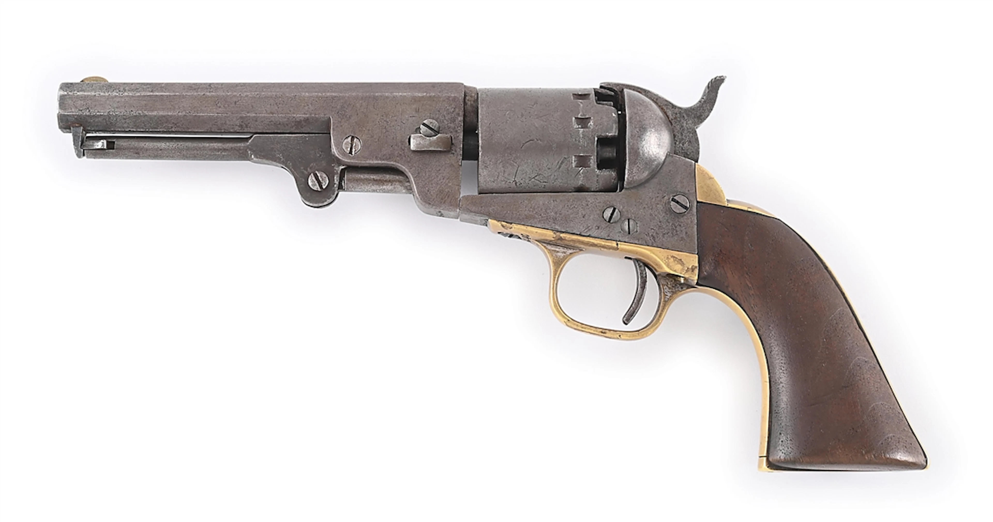 (A) OWNERSHIP ATTRIBUTED TO JESSE JAMES MANHATTAN FIREARMS NAVY SINGLE