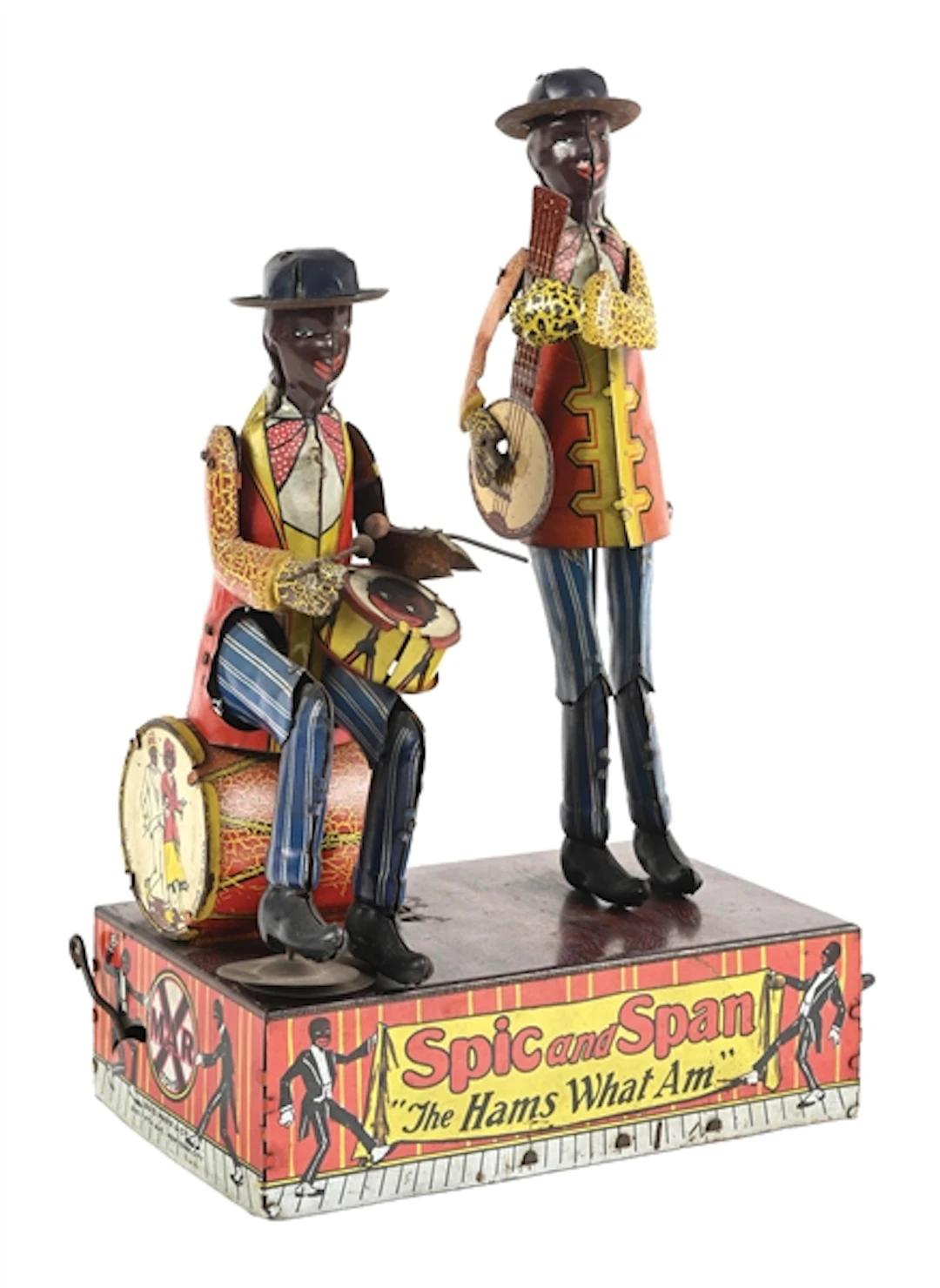 LOUIS MARX & CO. “SPIC AND SPAN - THE HAMS WHAT AM” TIN-LITHOGRAPHED