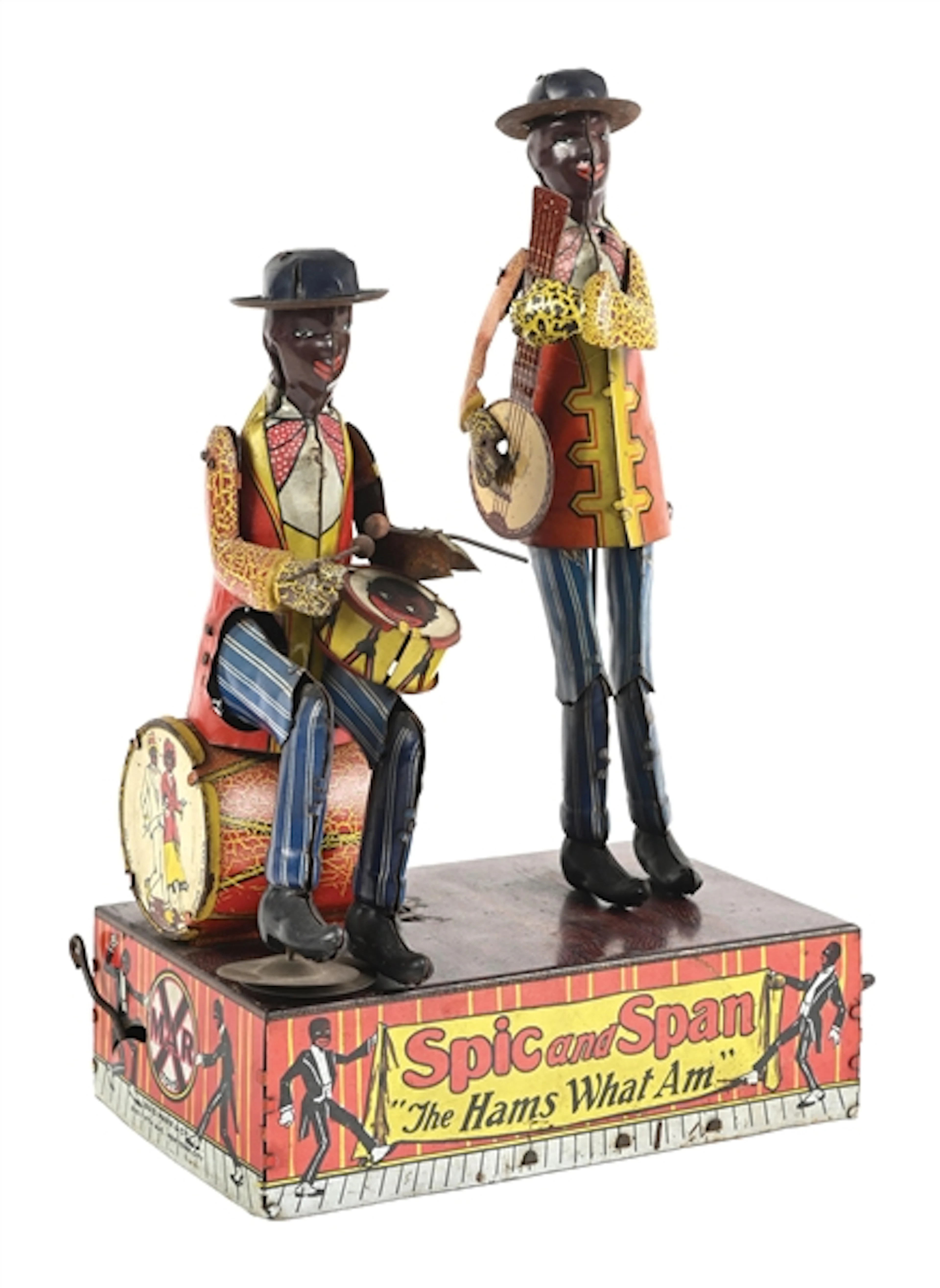LOUIS MARX & CO. “SPIC AND SPAN - THE HAMS WHAT AM” TIN-LITHOGRAPHED