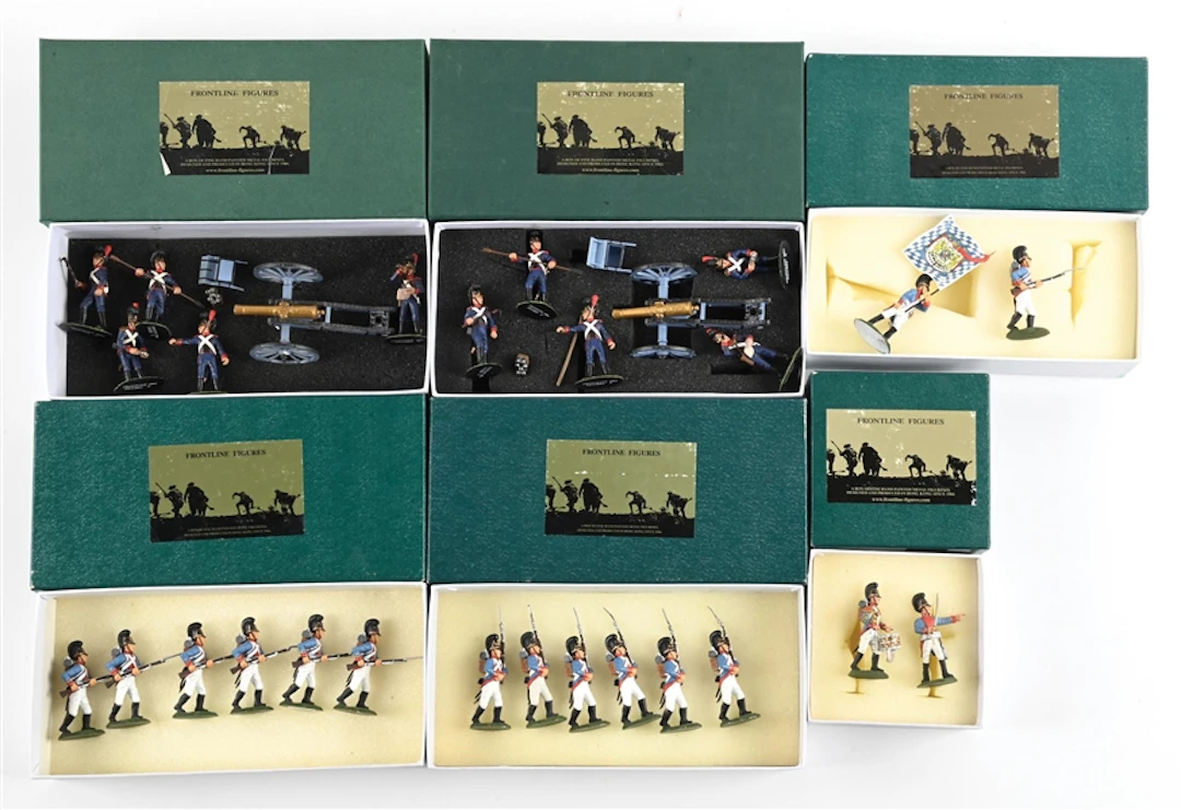 LOT OF 6: FRONTLINE NAPOLEONIC WARS SETS IN BOXES