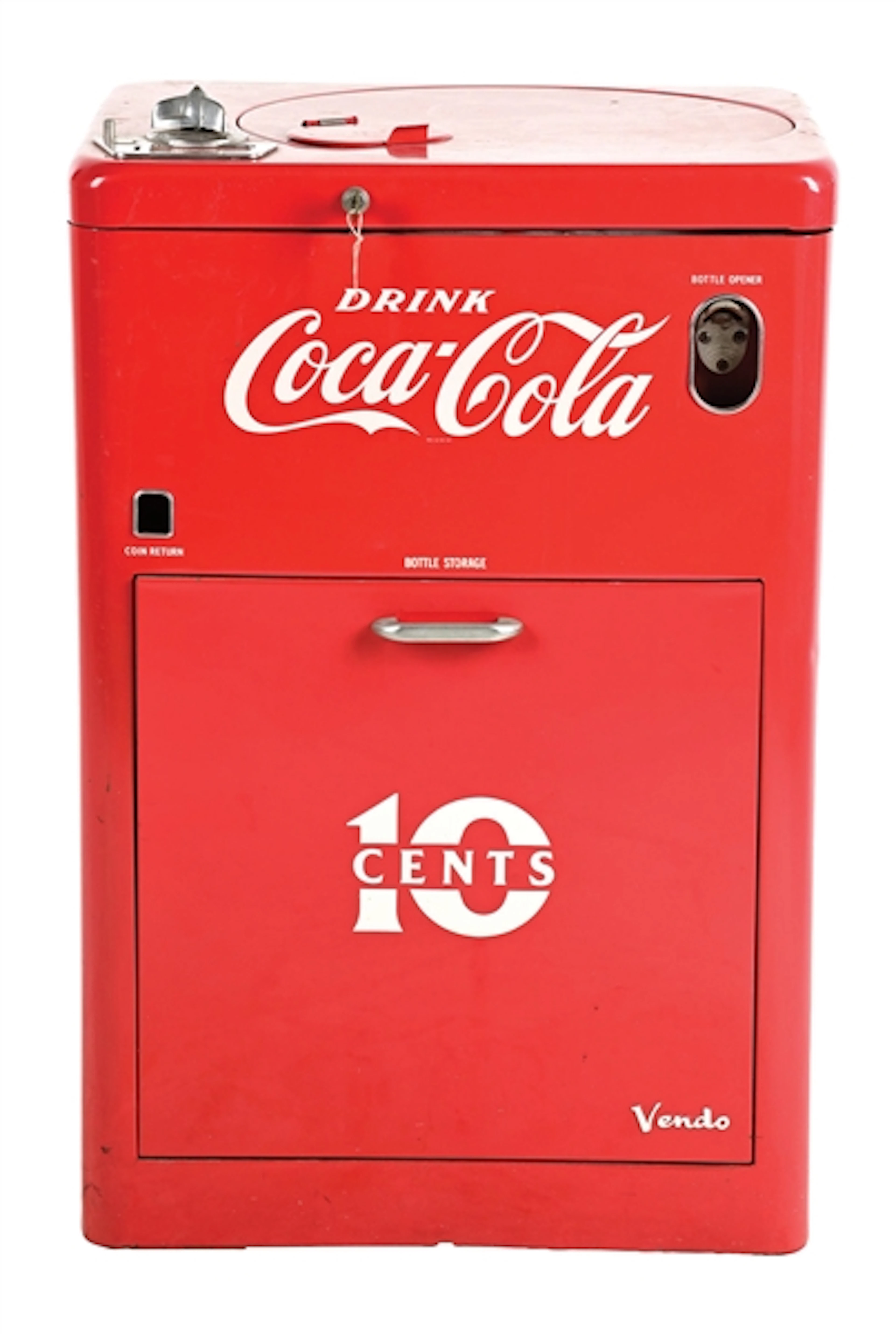 RESTORED 10¢ VENDORLATOR COCA-COLA VENDING MACHINE