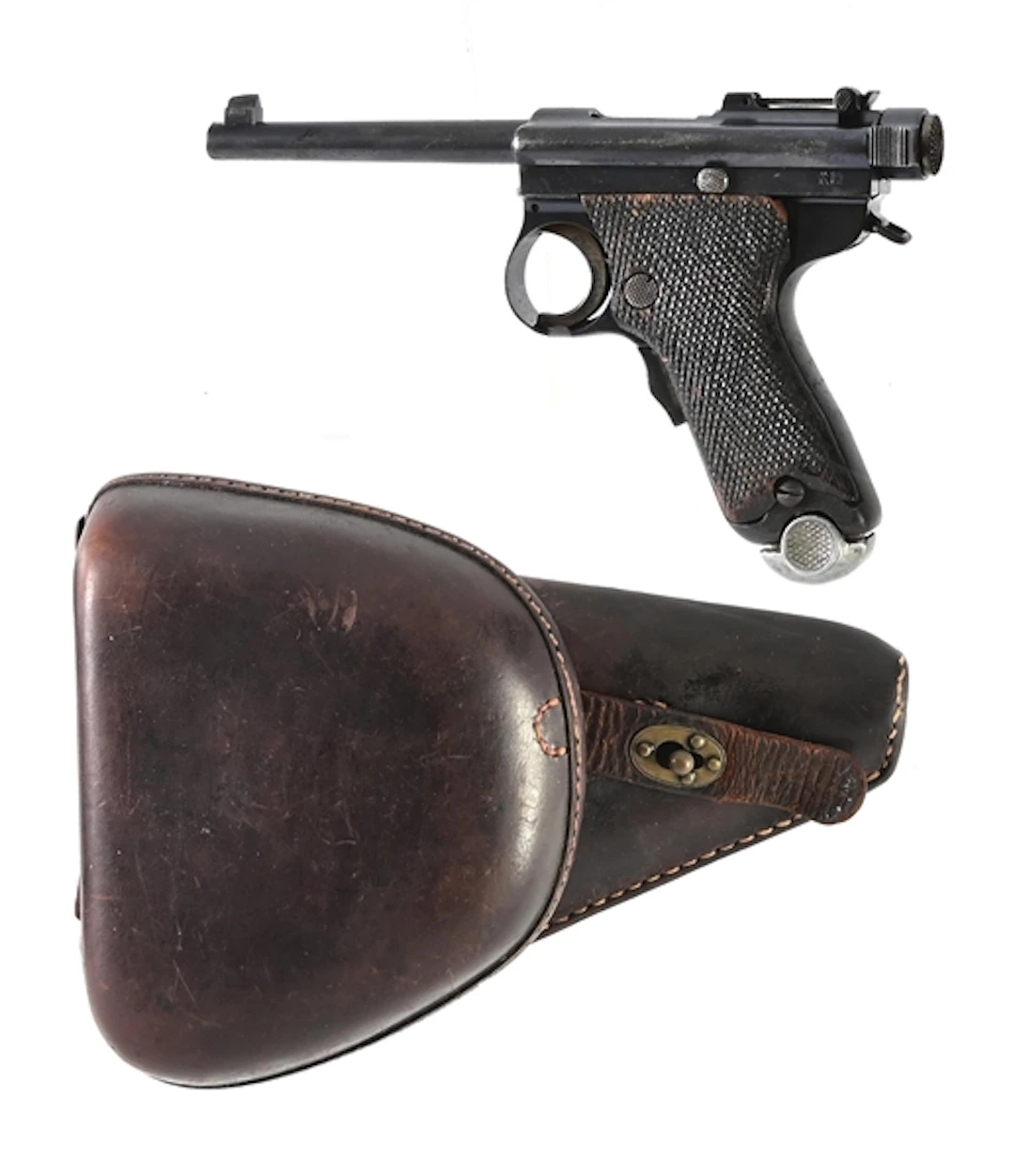 (C) TG&E PAPA NAMBU PISTOL WITH HOLSTER