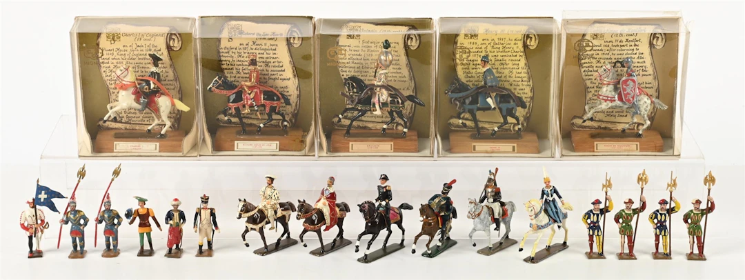MIGNOT HISTORICAL MINIATURES, FOOT AND MOUNTED