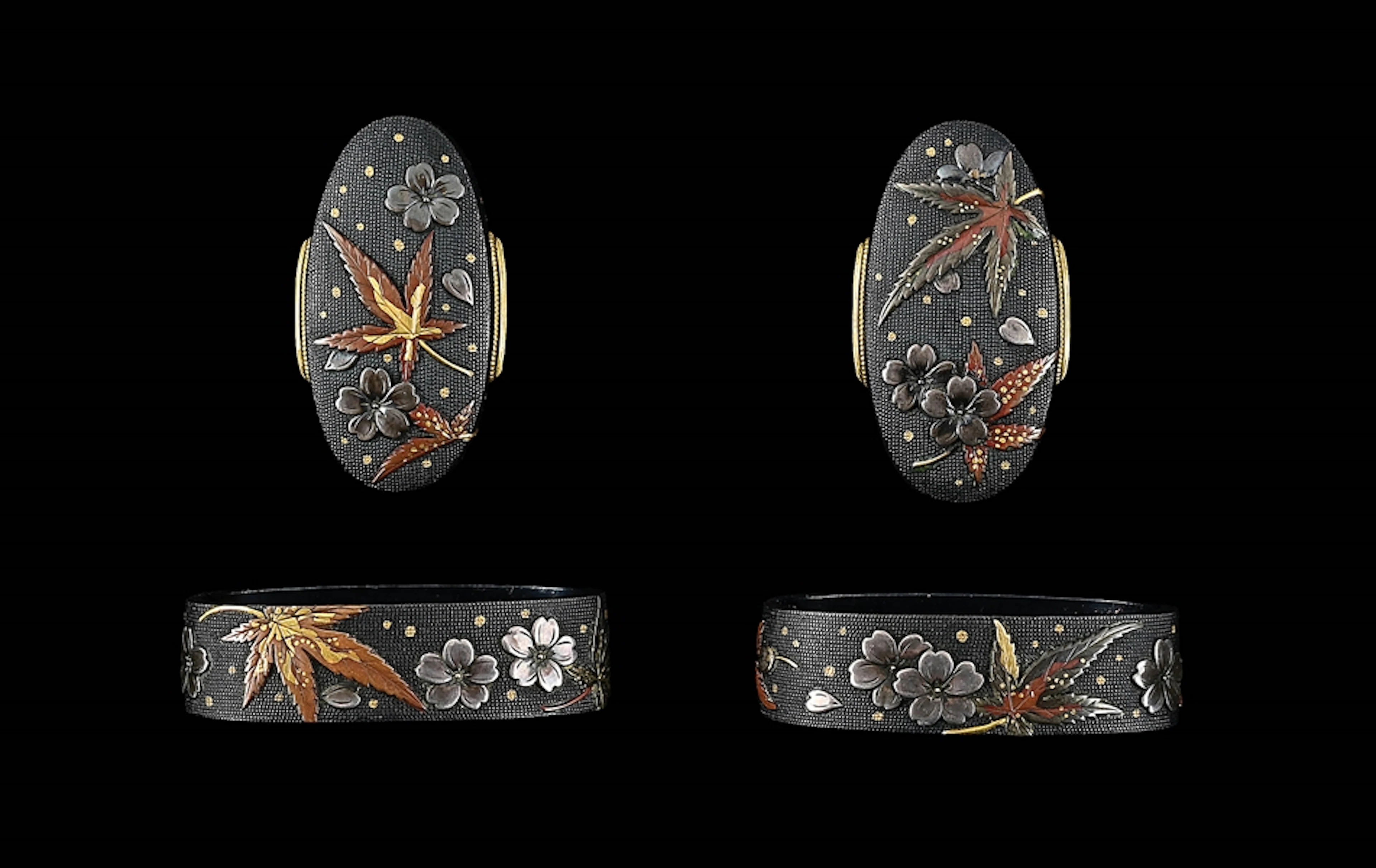 DAISHO SET OF GOTO ICHIJO FUCHI KASHIRA