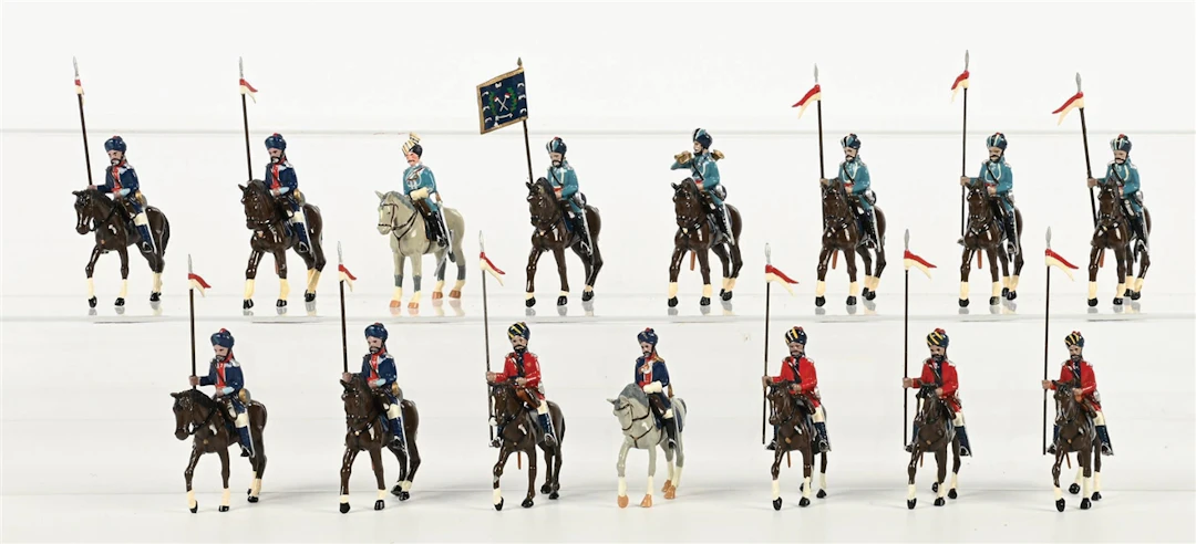 LOT OF 3: TROPHY MINIATURES TOY SOLDIER SETS IN BOXES