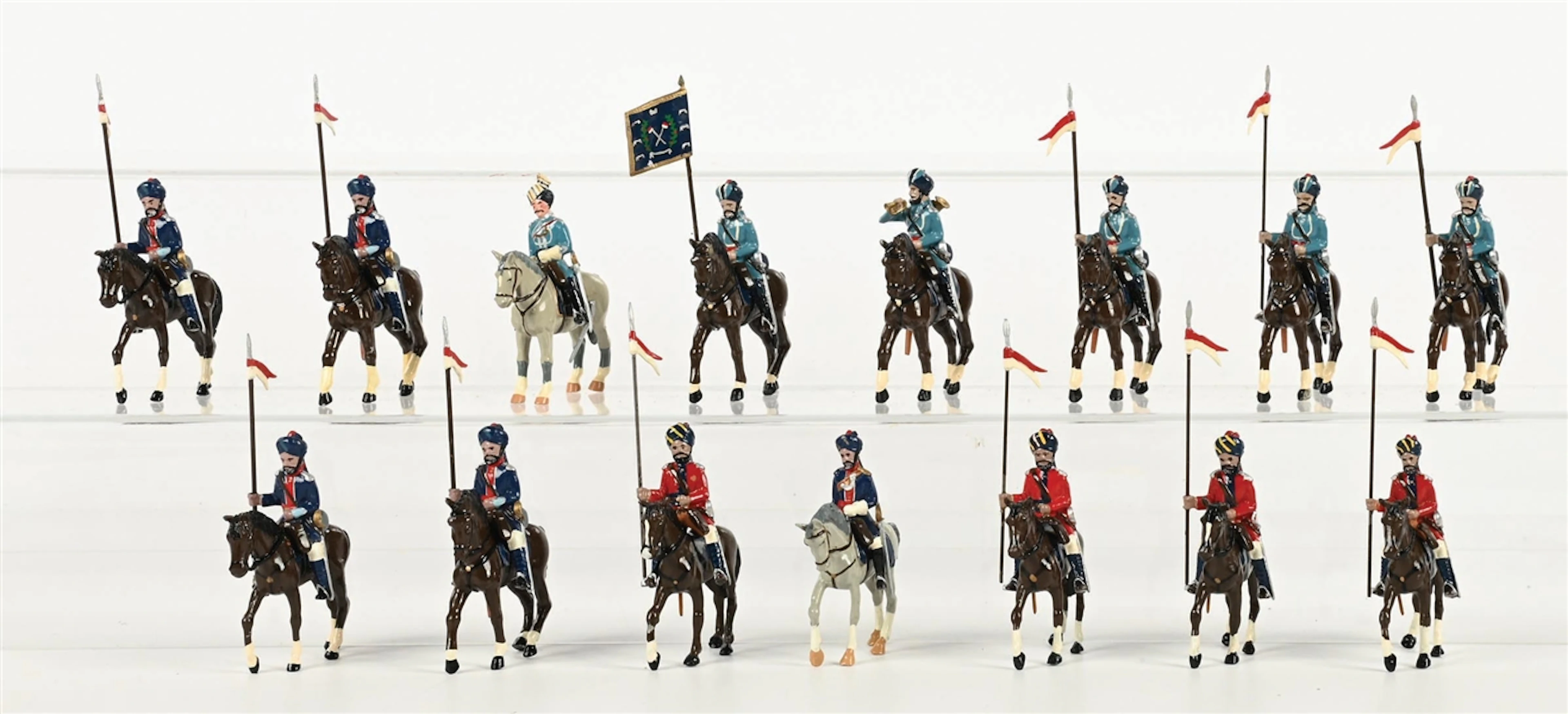 LOT OF 3: TROPHY MINIATURES TOY SOLDIER SETS IN BOXES