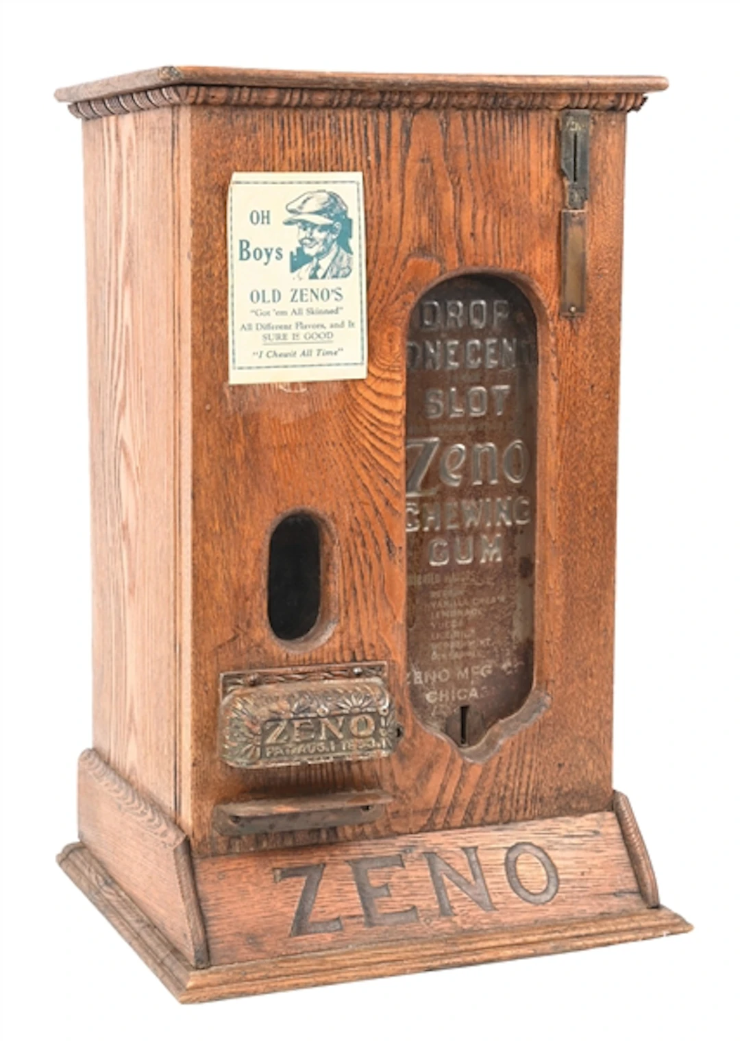 1¢ ZENO CHEWING GUM VENDING MACHINE