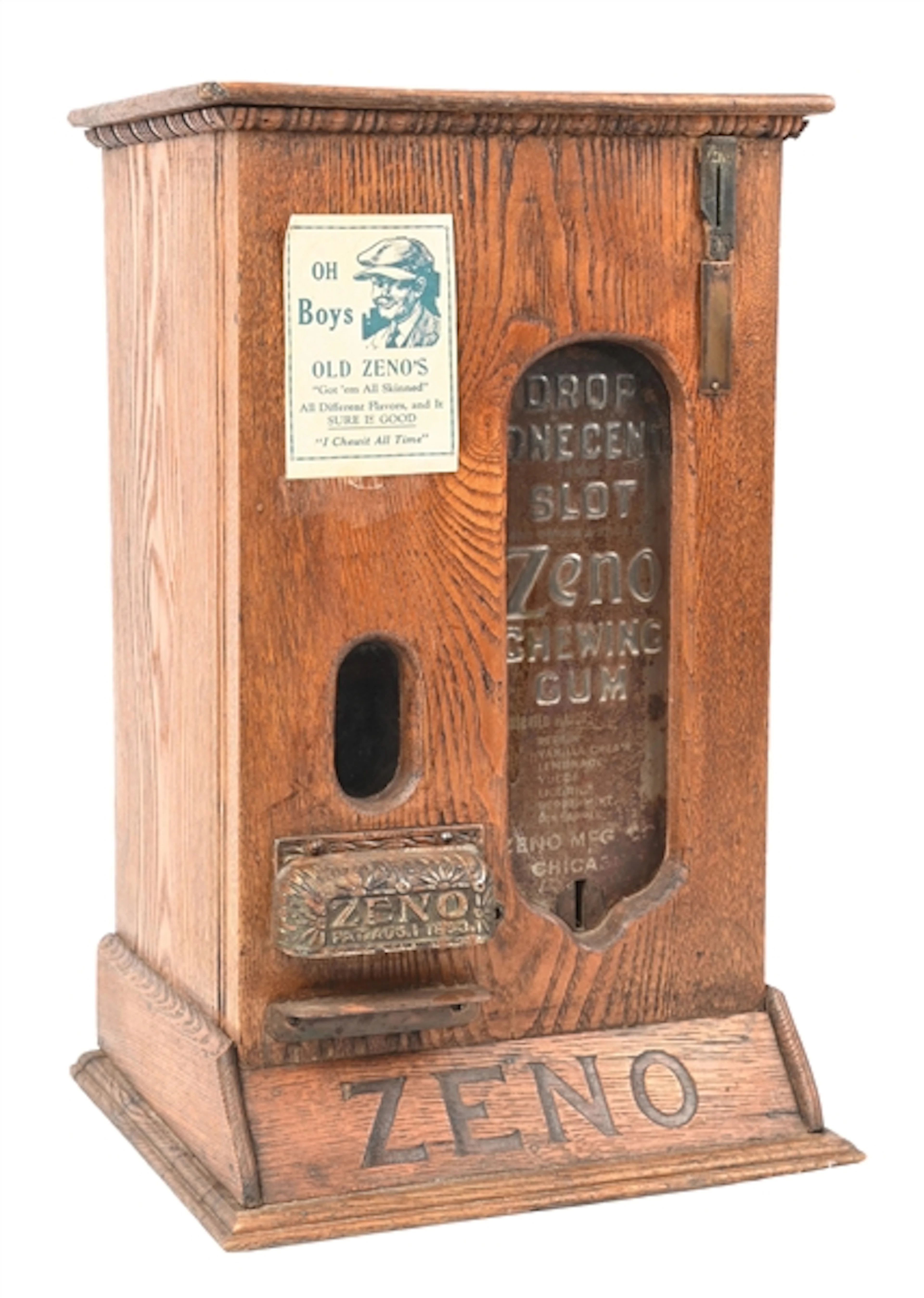 1¢ ZENO CHEWING GUM VENDING MACHINE