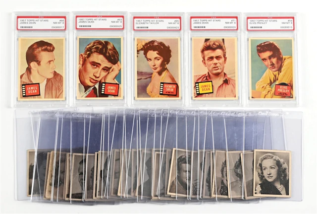 BOWMAN GUM CELEBRITY & TOPPS HIT STARS TRADING CARDS
