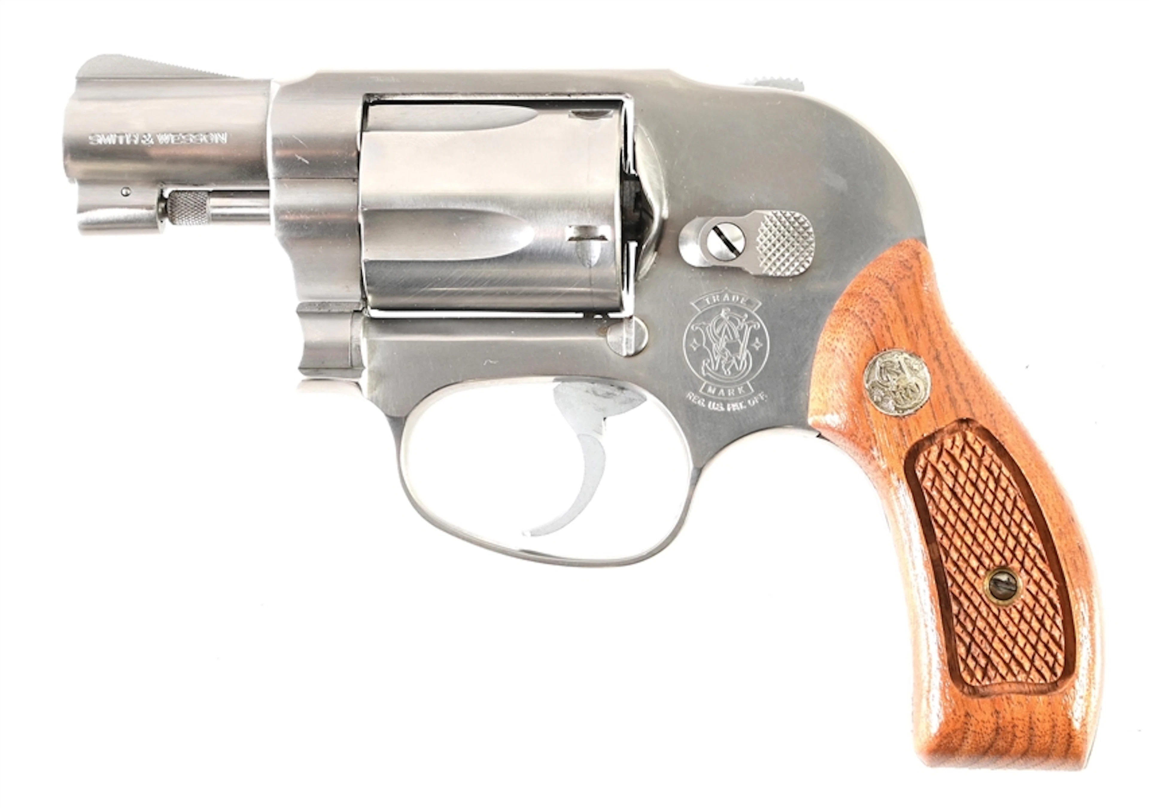 (M) SMITH & WESSON MODEL 649 BODY GUARD STAINLESS DOUBLE ACTION REVOLVER