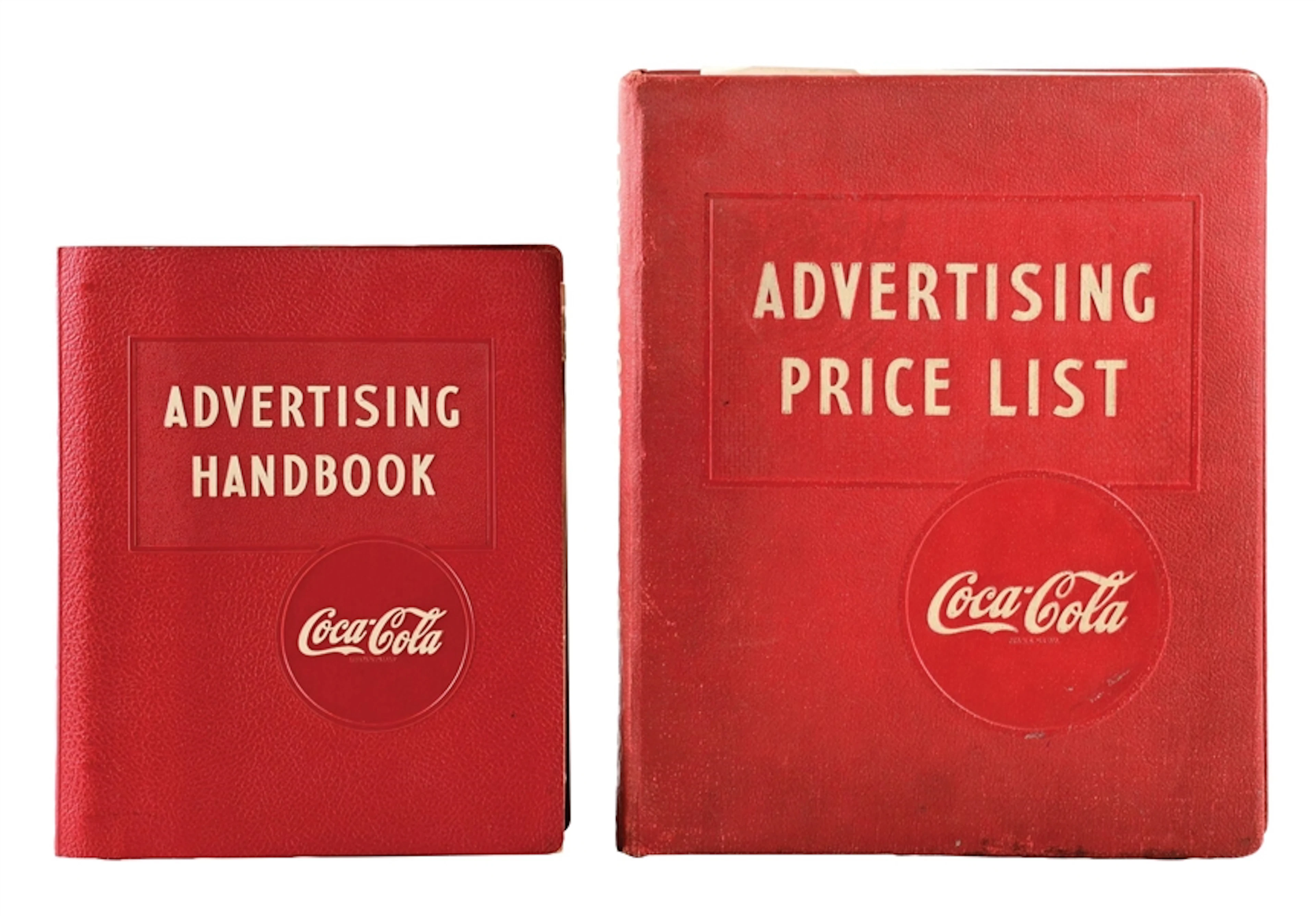 COLLECTION OF 2: COCA-COLA ADVERTISING MANUALS