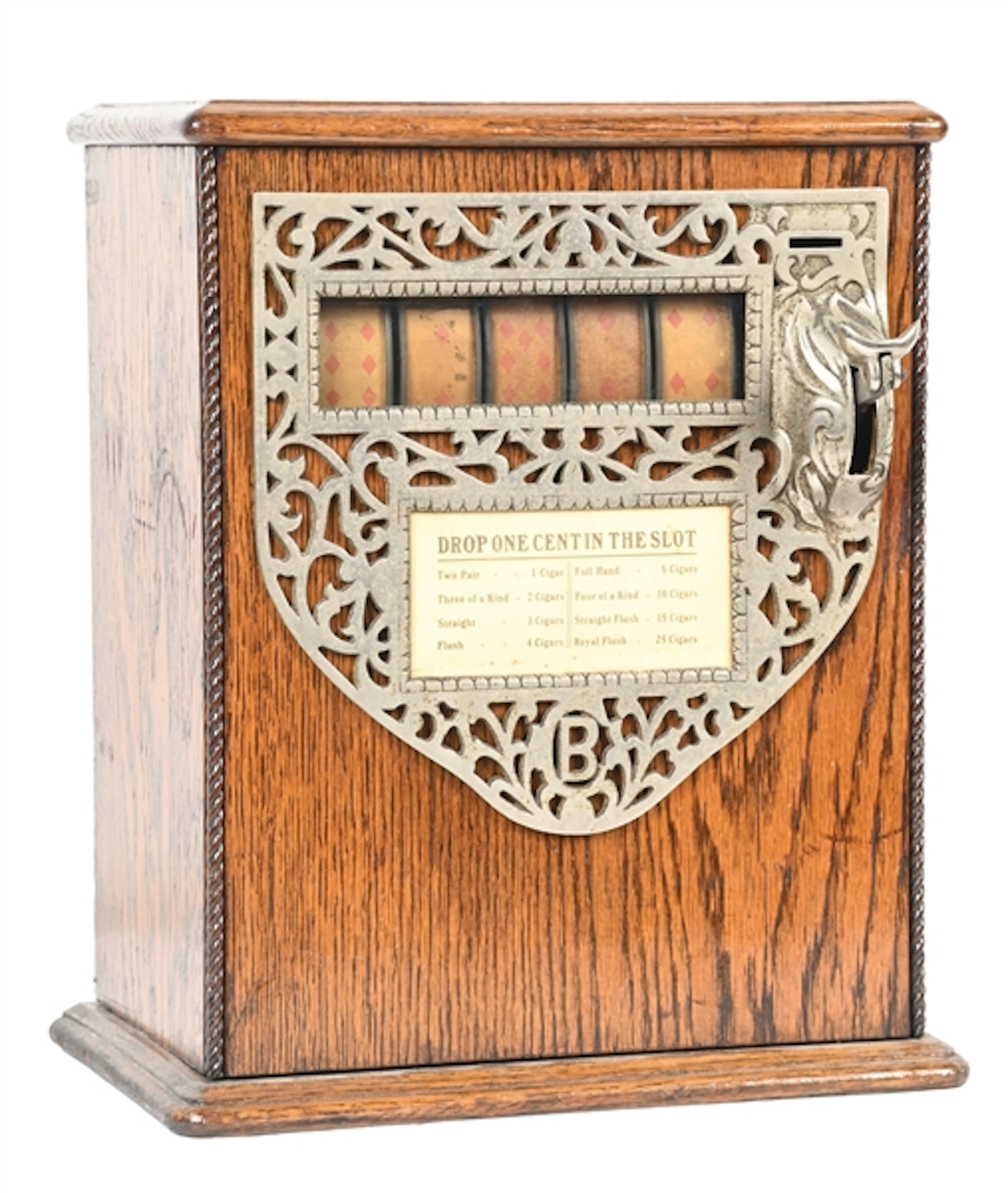 5¢ CAILLE BROTHERS BANKER CIGAR TRADE STIMULATOR