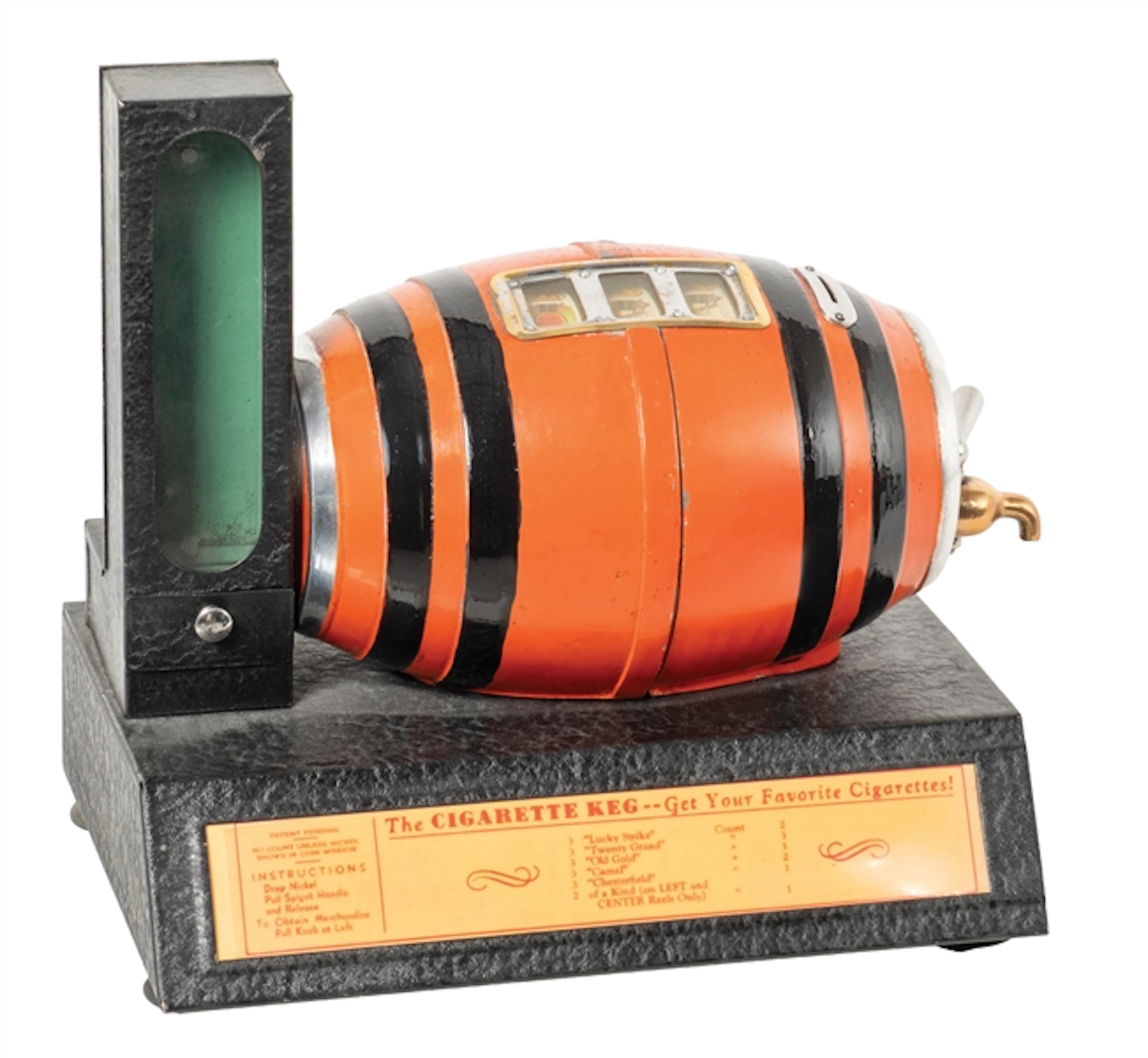 5¢ STEPHEN'S CIGARETTE KEG TRADE STIMULATOR
