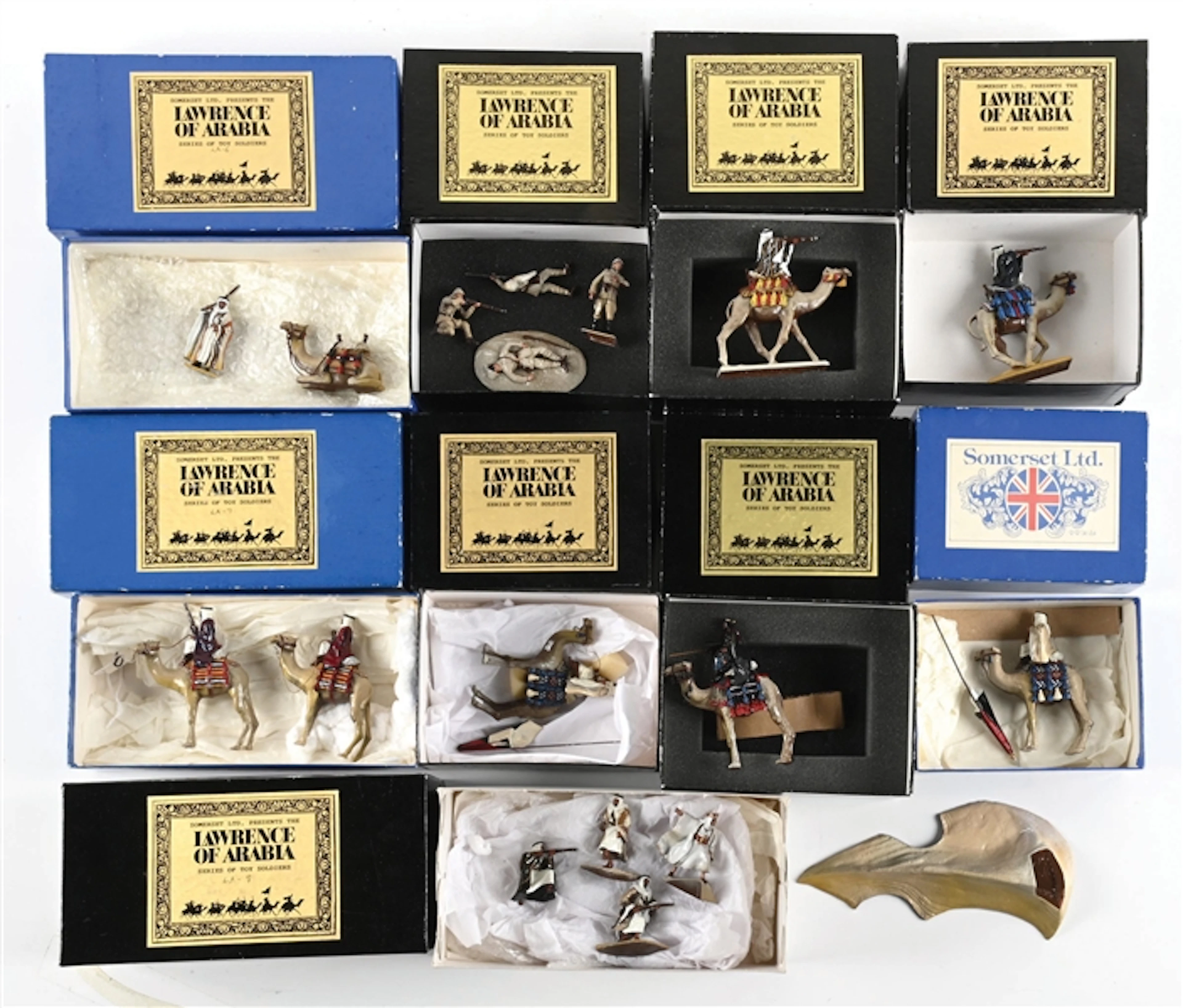 LOT OF 9: SOMERSET LTD. LAWRENCE OF ARABIA SETS IN BOXES