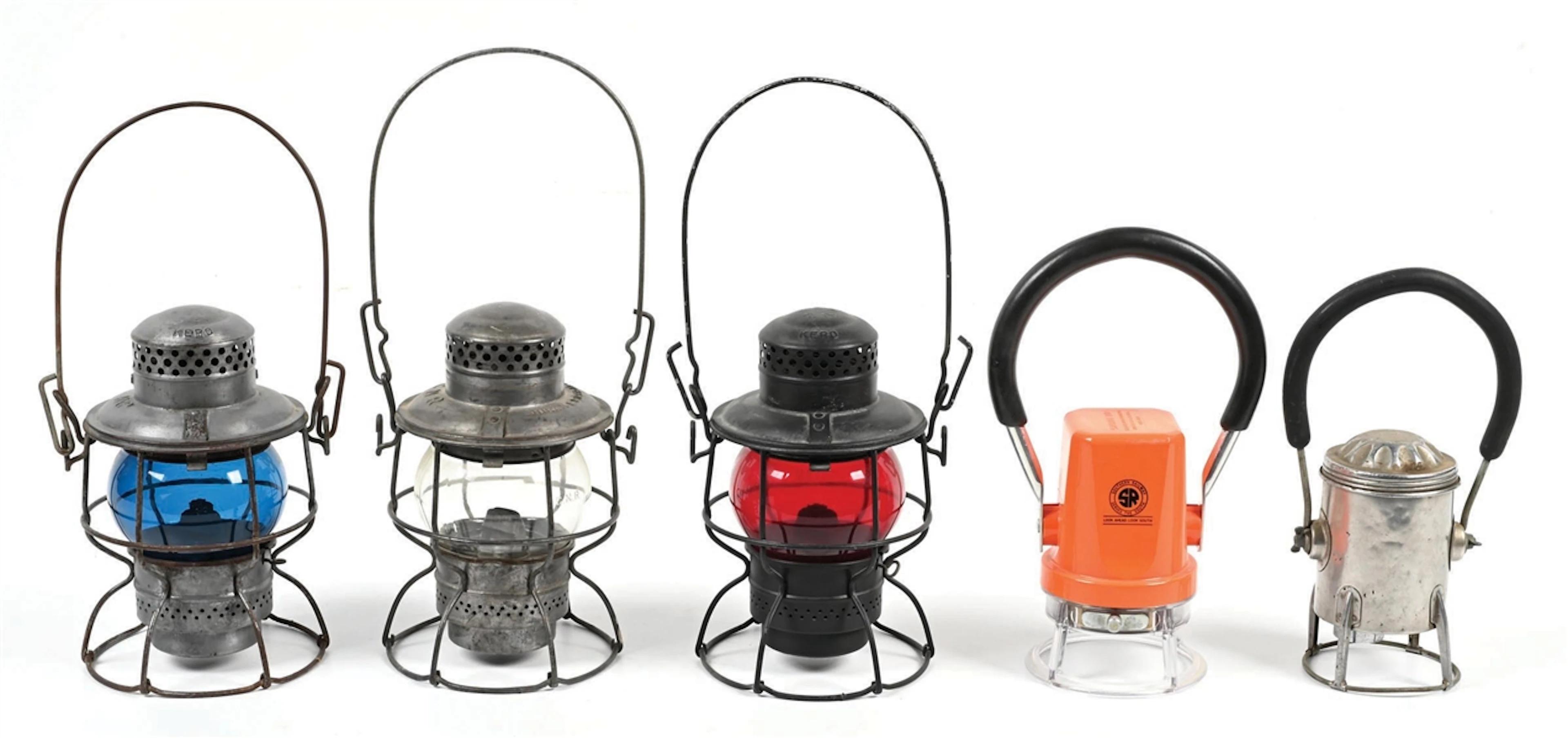 ASSORTED RAILROAD LANTERNS
