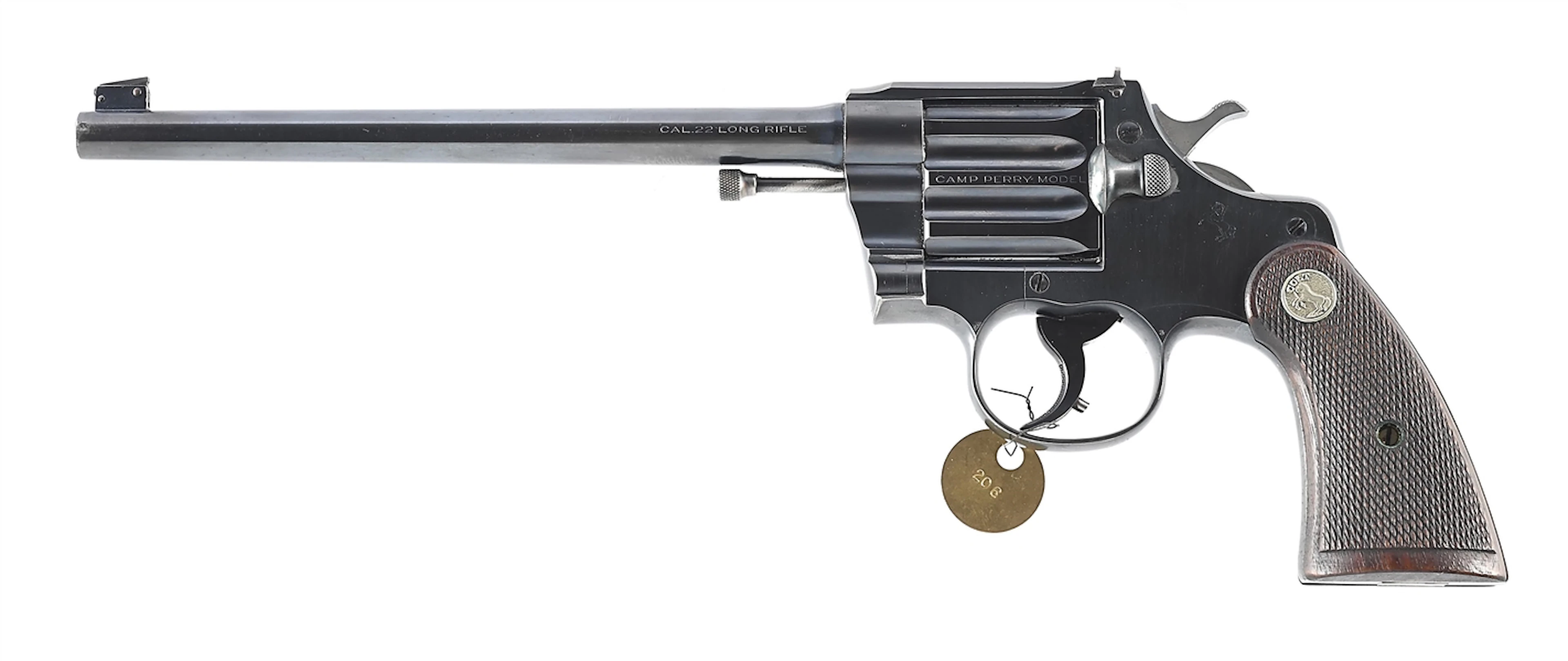 (C) COLT CAMP PERRY MODEL .22 LR SINGLE SHOT PISTOL