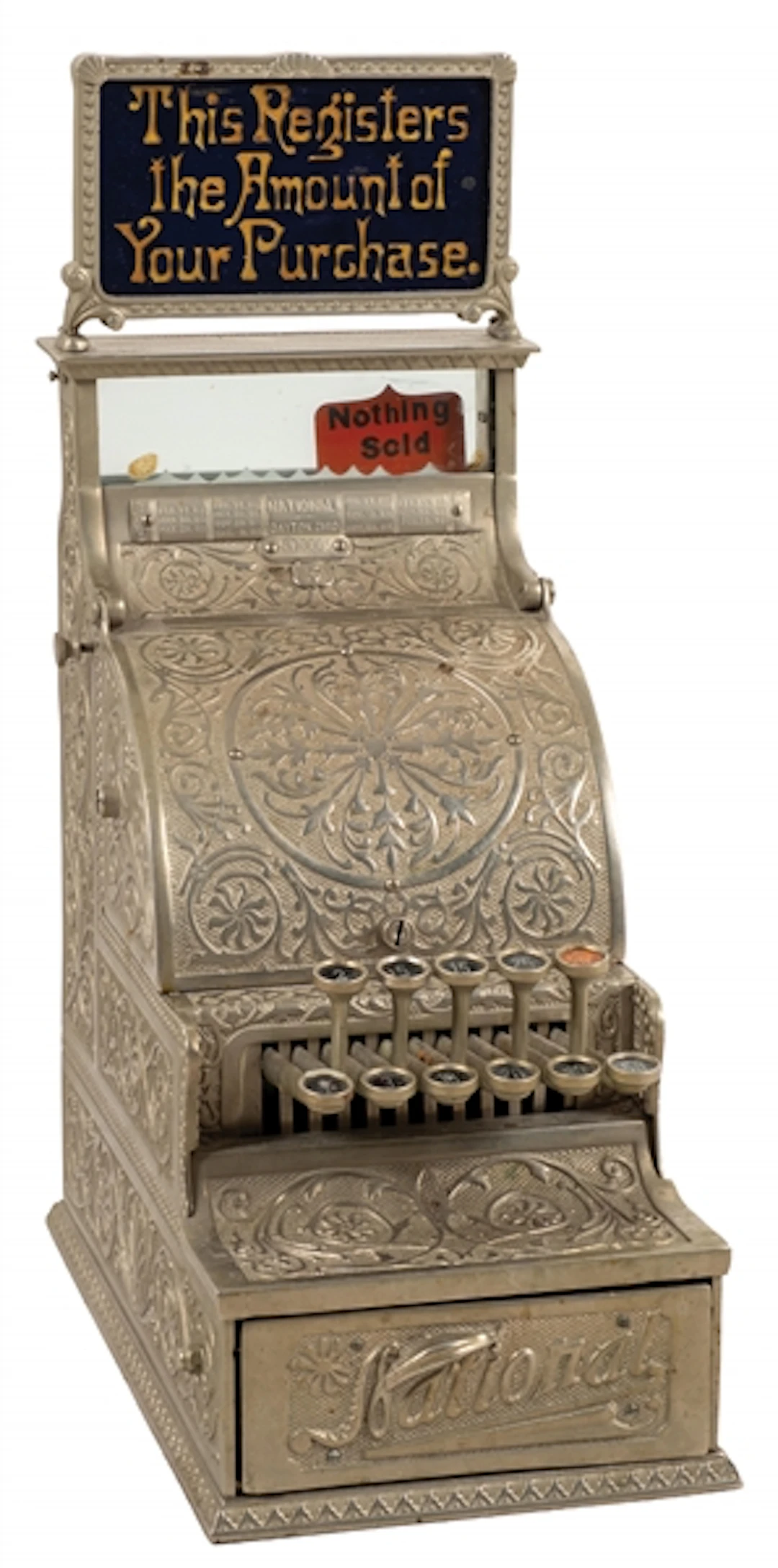 NATIONAL CASH REGISTER MODEL 5 SERIAL NO. 13995