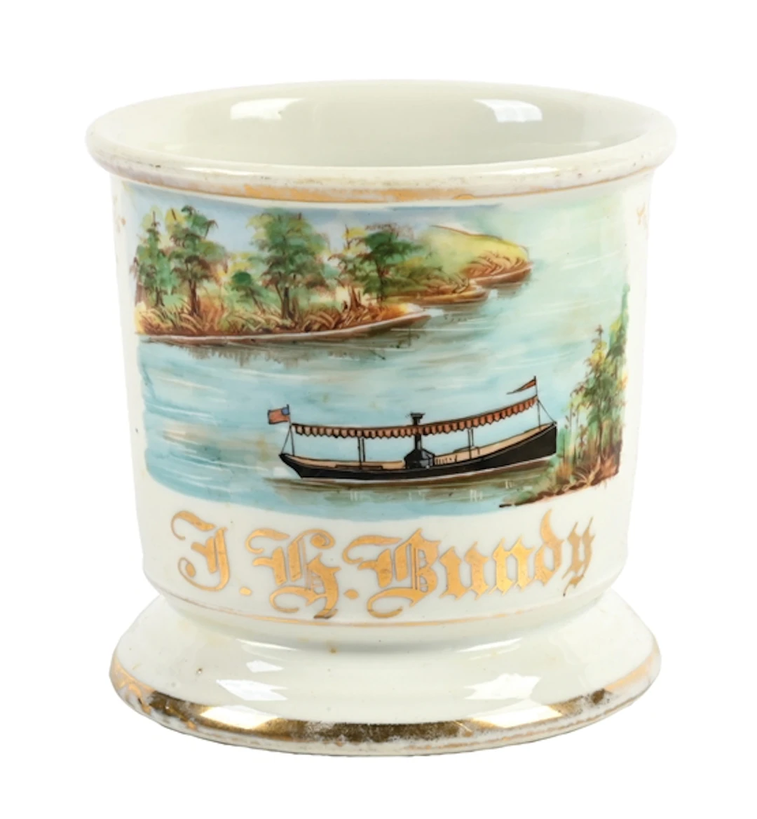 BOAT CAPTAIN'S SHAVING MUG