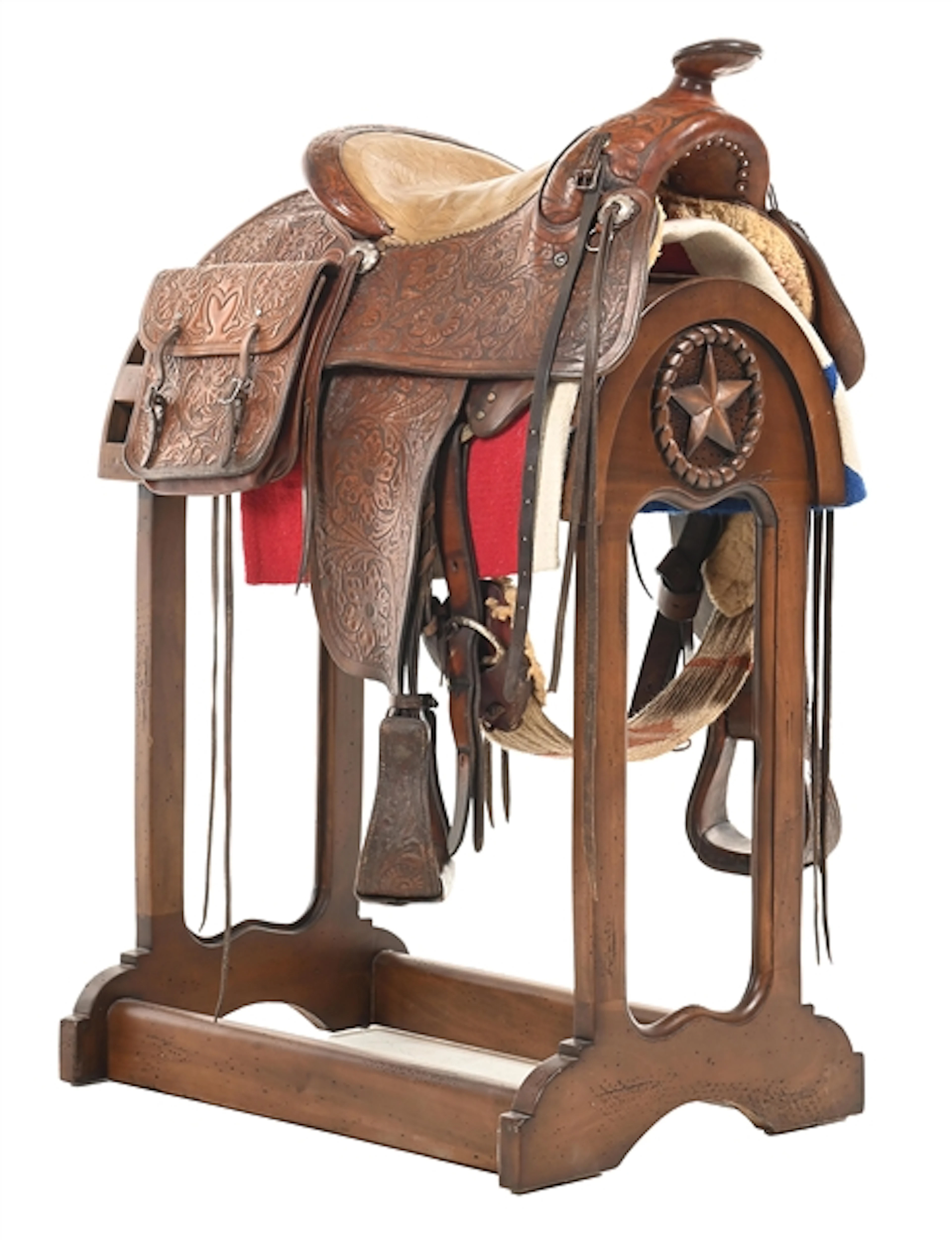 MAXINE (FIRFIRES) JONES' EDWARD H. BOHLIN SADDLE