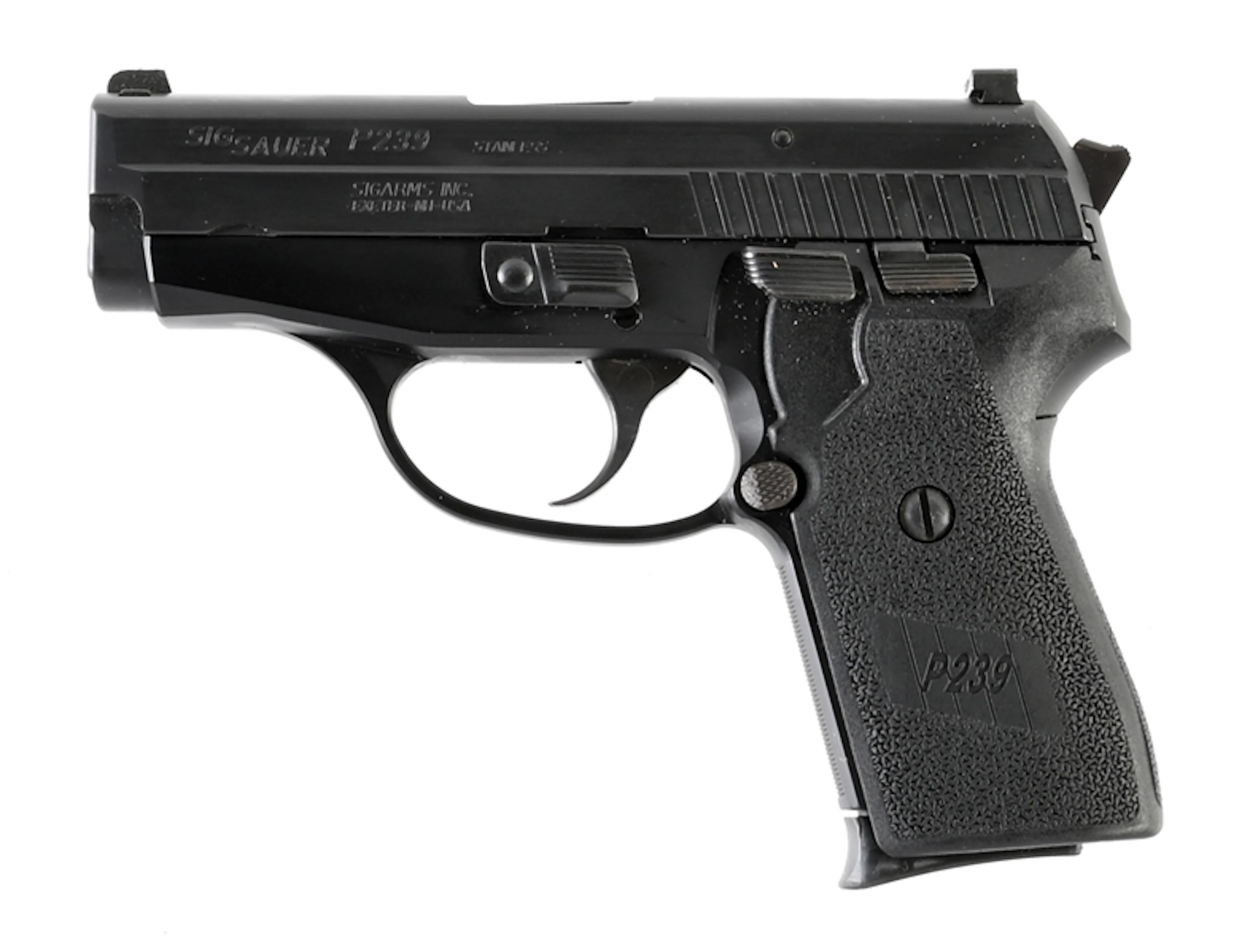 (M) SIG SAUER P239 SEMI-AUTOMATIC PISTOL WITH CASE.