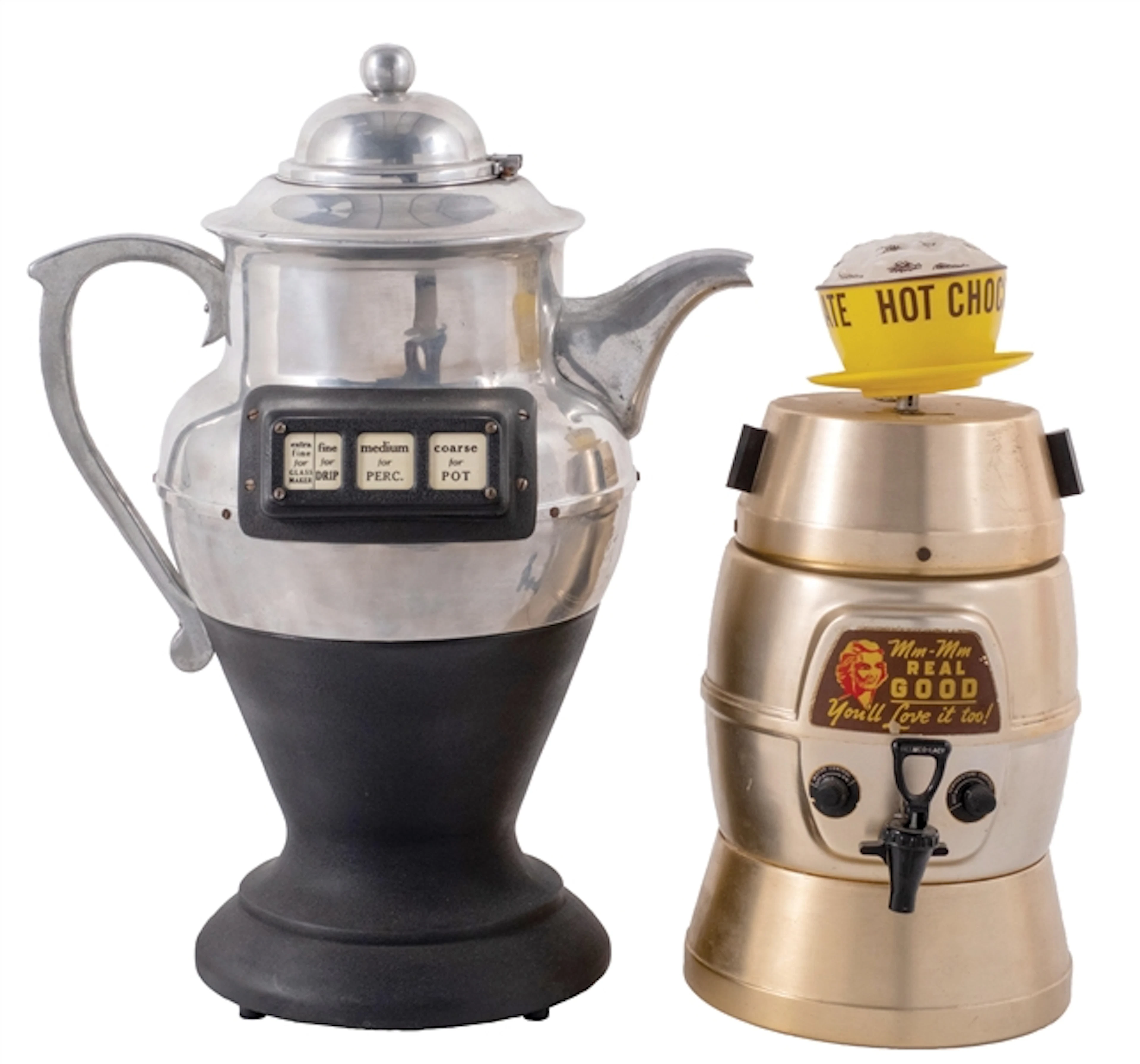 PAIR OF DINER DRINK DISPENSERS