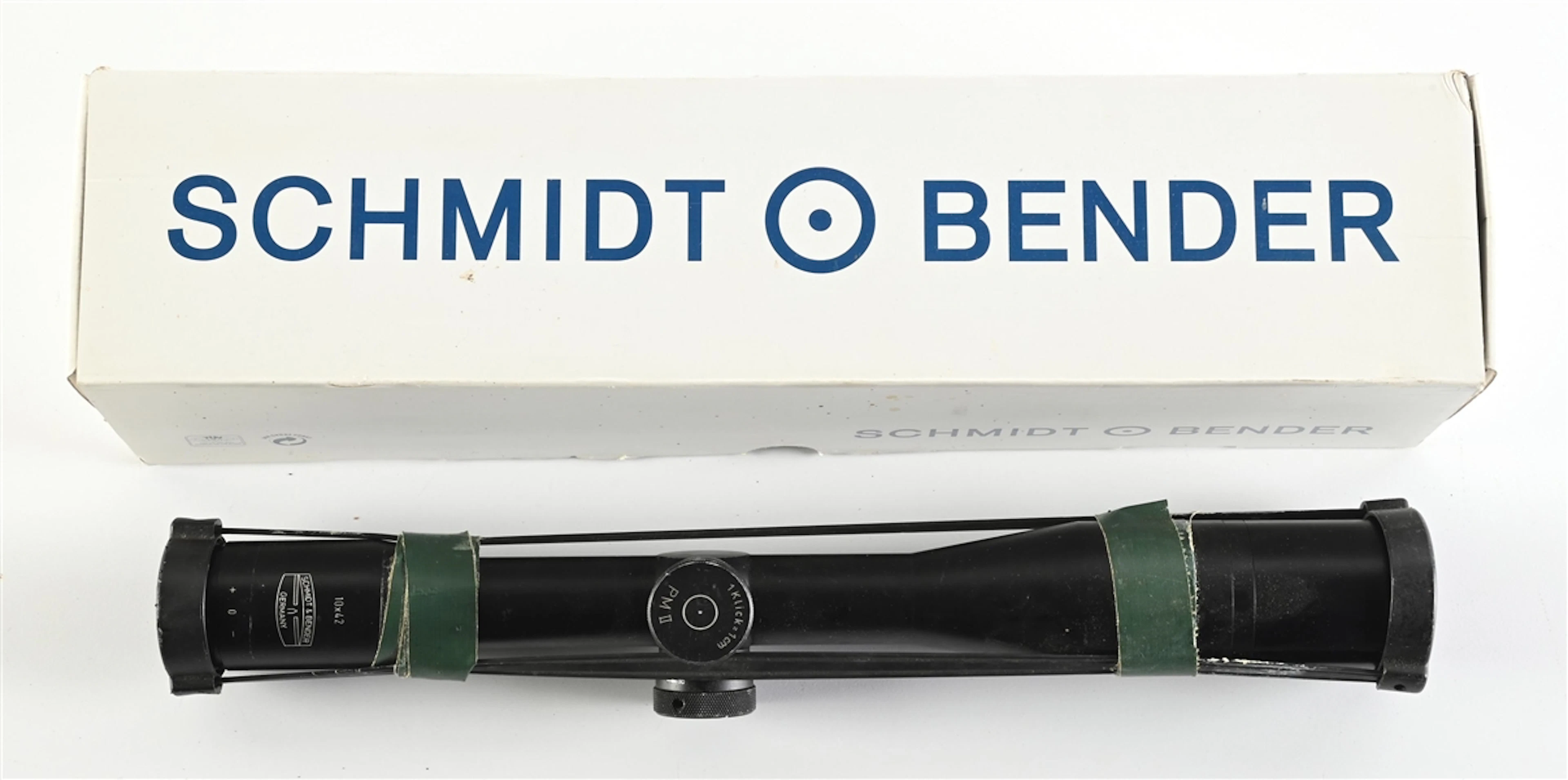 SCHMIDT & BENDER PM II 10X42MM SCOPE.