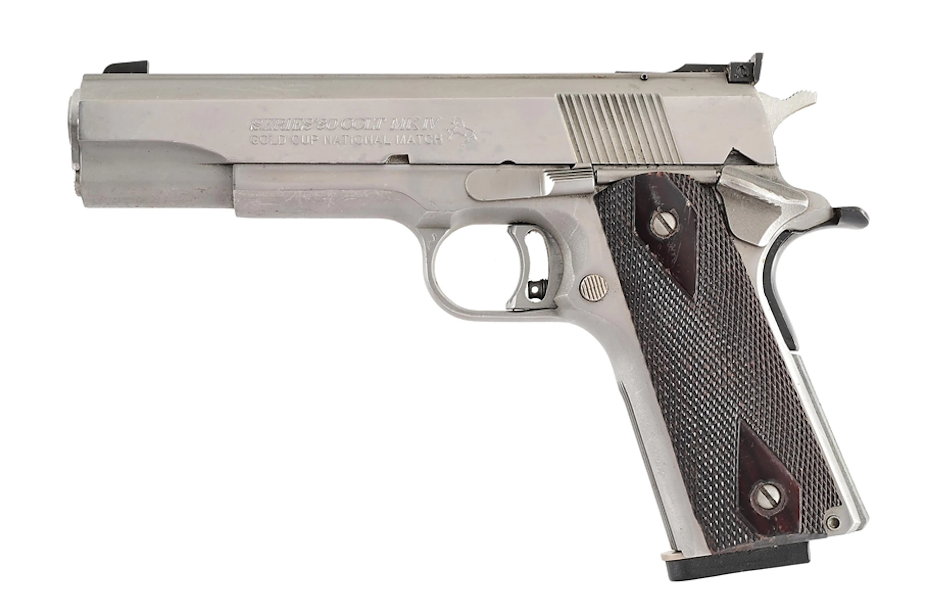 (M) COLT SERIES 80 GOLD CUP NATIONAL MATCH 1911 SEMI-AUTOMATIC PISTOL.