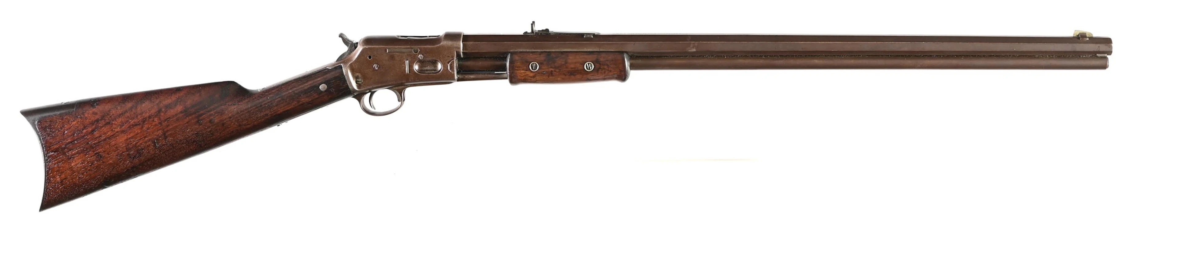 (A) EARLY COLT MEDIUM FRAME OPEN TOP LIGHTNING RIFLE.