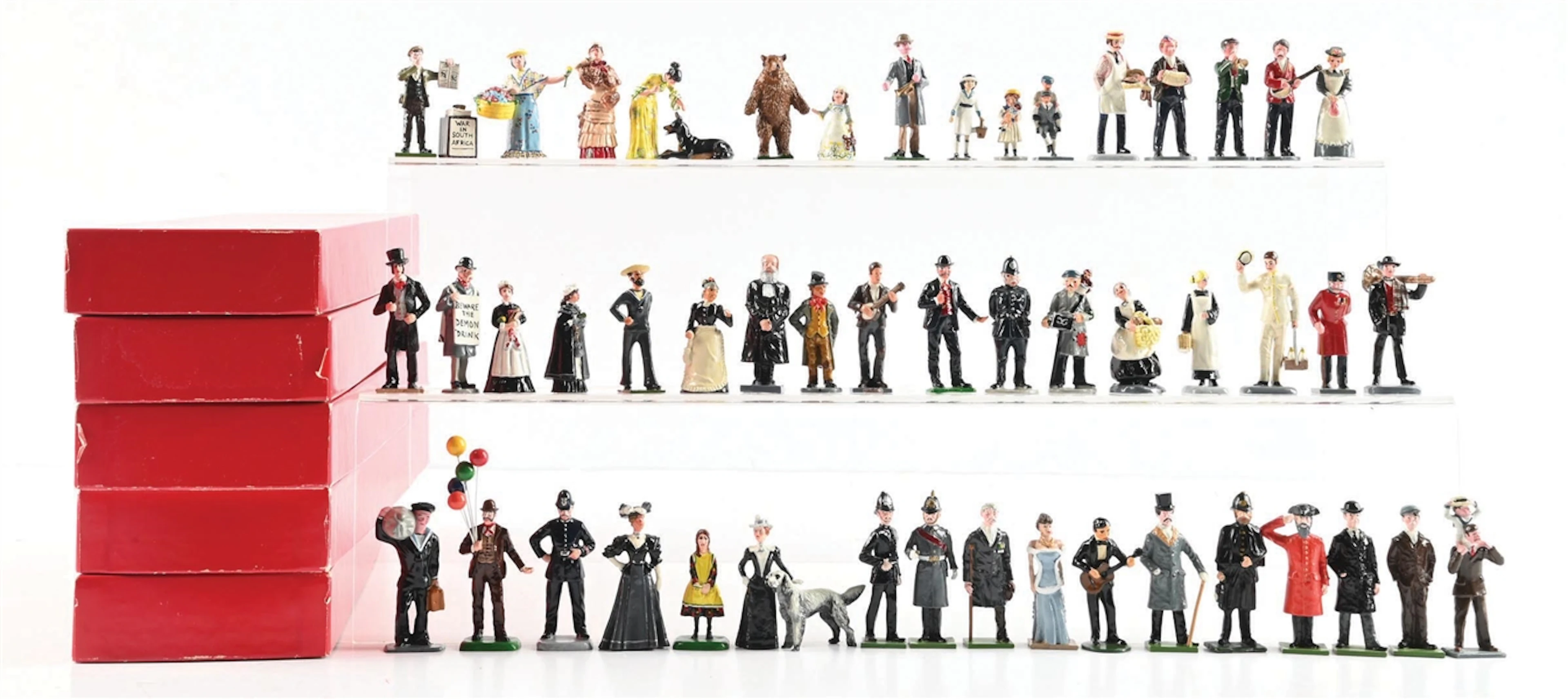 VARIOUS MANUFACTURERS VICTORIAN TOWNSPEOPLE