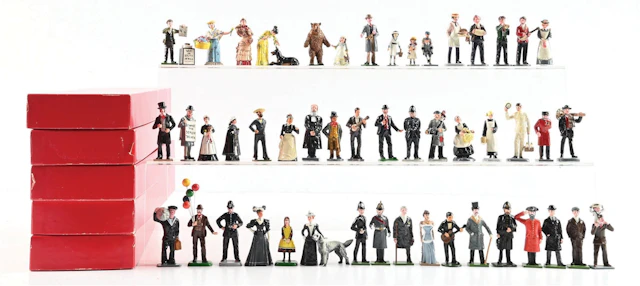 VARIOUS MANUFACTURERS VICTORIAN TOWNSPEOPLE