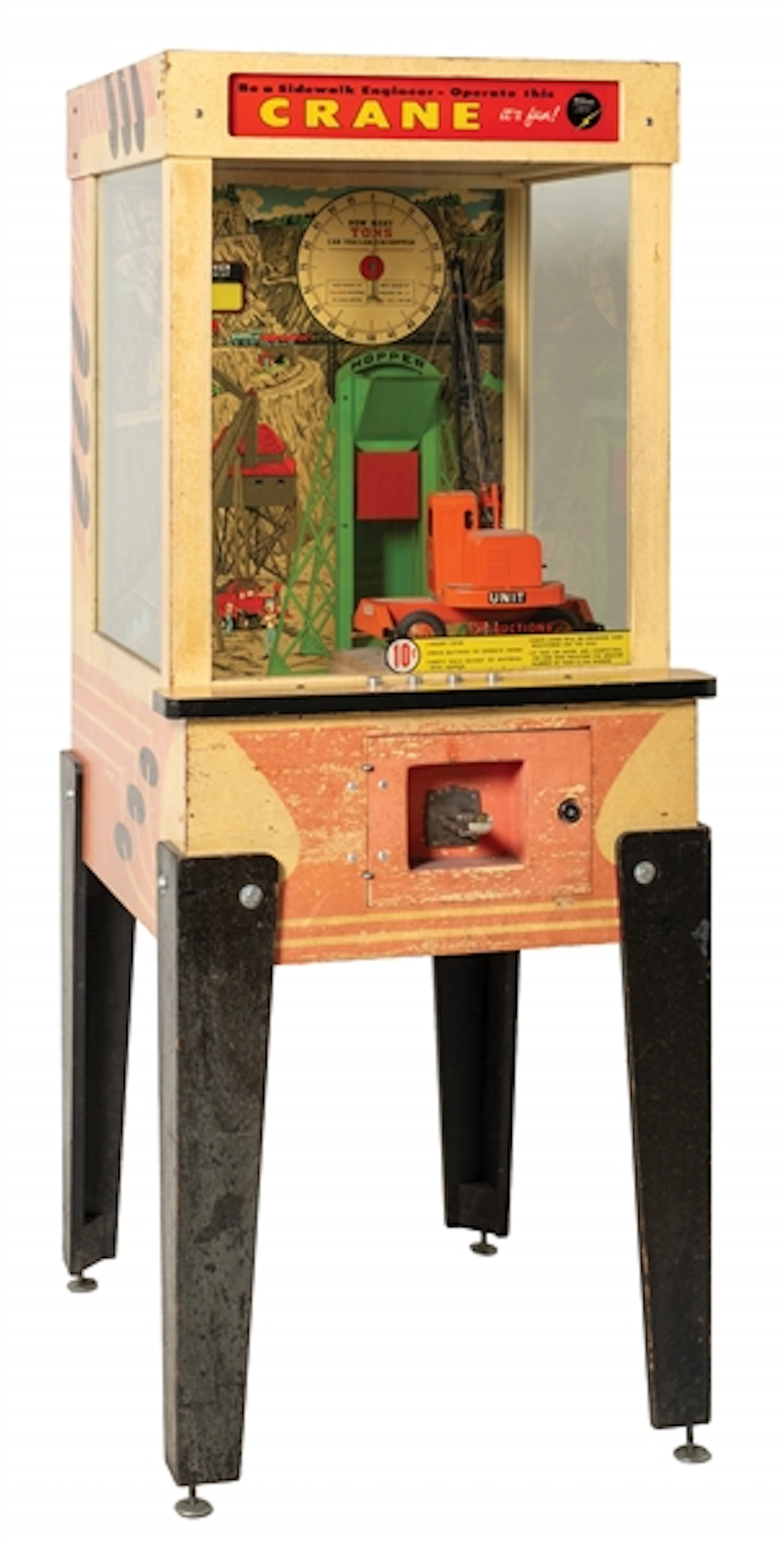 10¢ WILLIAMS "CRANE" ARCADE MACHINE