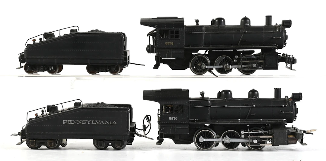 LOT OF 4: LIONEL SEMI-SCALE SWITCHERS WITH TENDERS