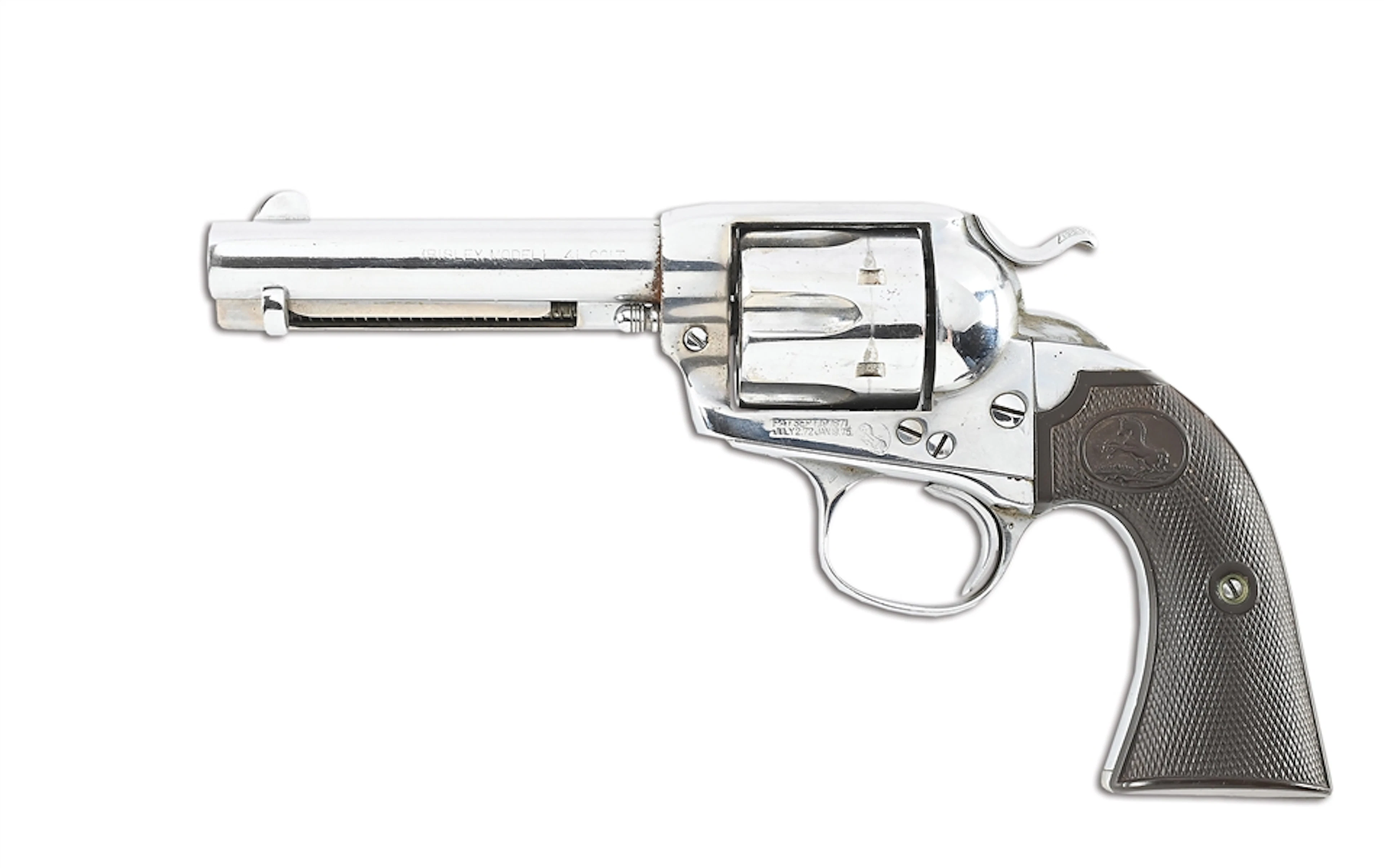(C) COLT BISLEY MODEL .41 SINGLE ACTION ARMY REVOLVER.