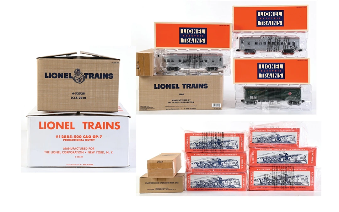 LOT OF 2: MODERN ERA LIONEL O-GA. SETS
