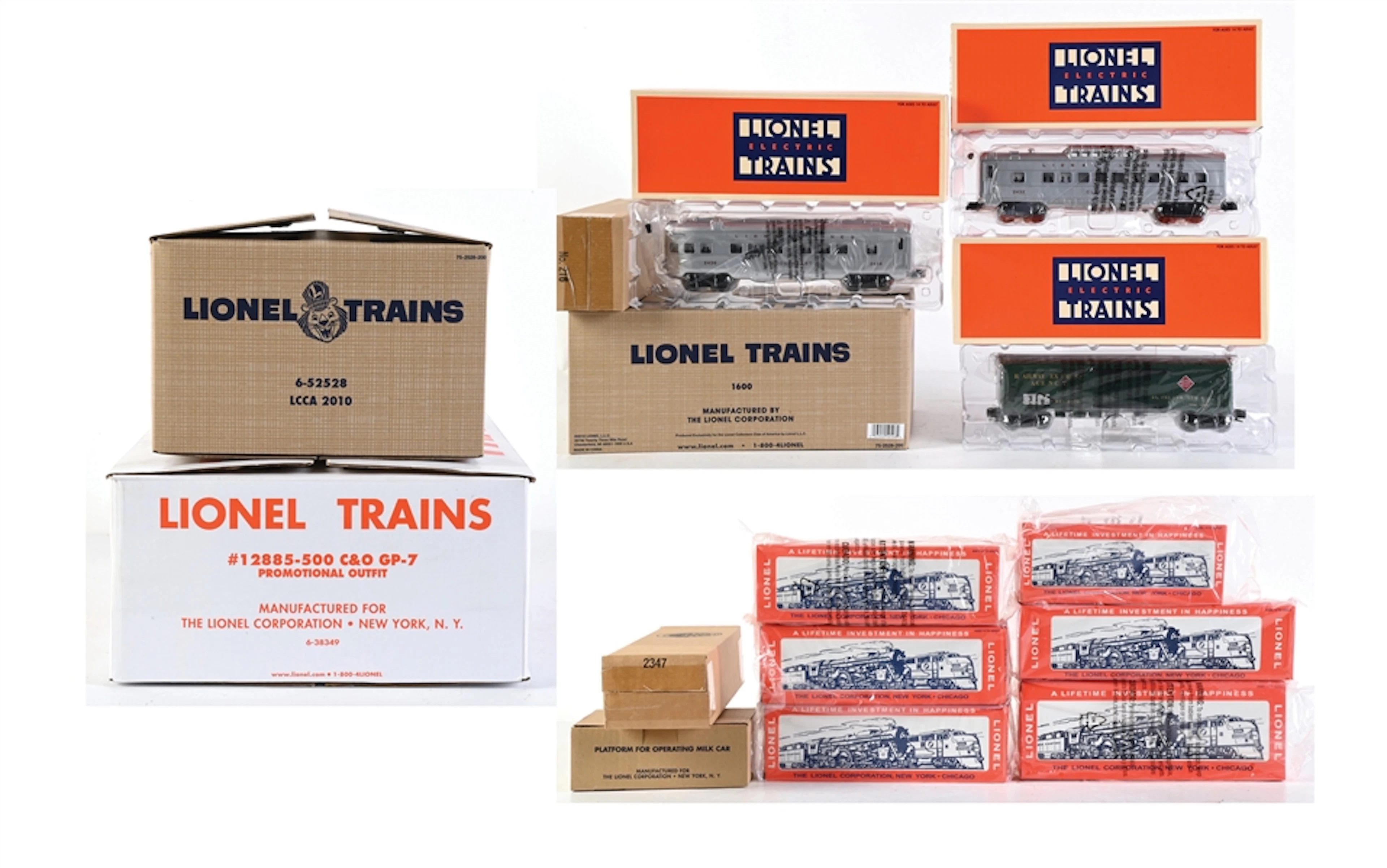 LOT OF 2: MODERN ERA LIONEL O-GA. SETS