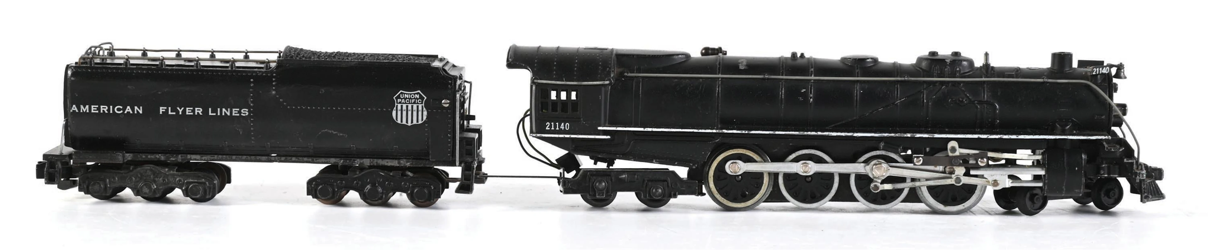 AMERICAN FLYER S-GA. NO. 21140 NORTHERN 4-8-4 STEAM LOCOMOTIVE & TENDER