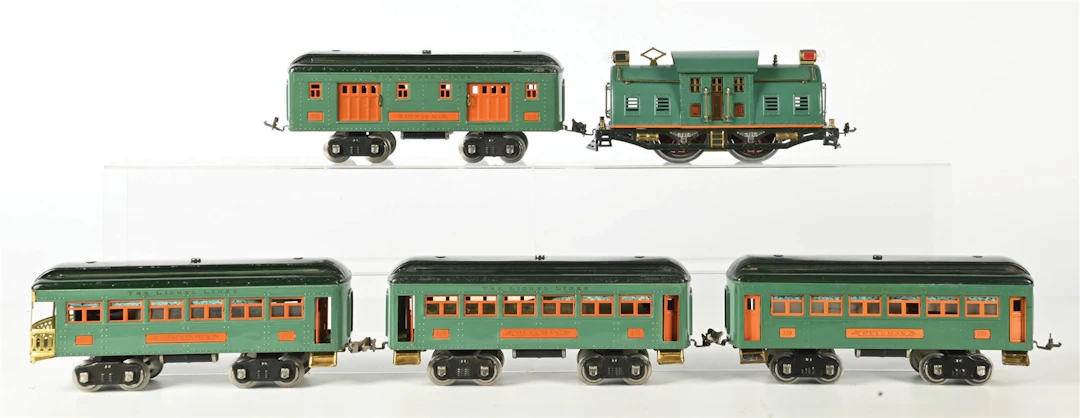 LOT OF 5: LIONEL 10E LOCO PASSENGER SET