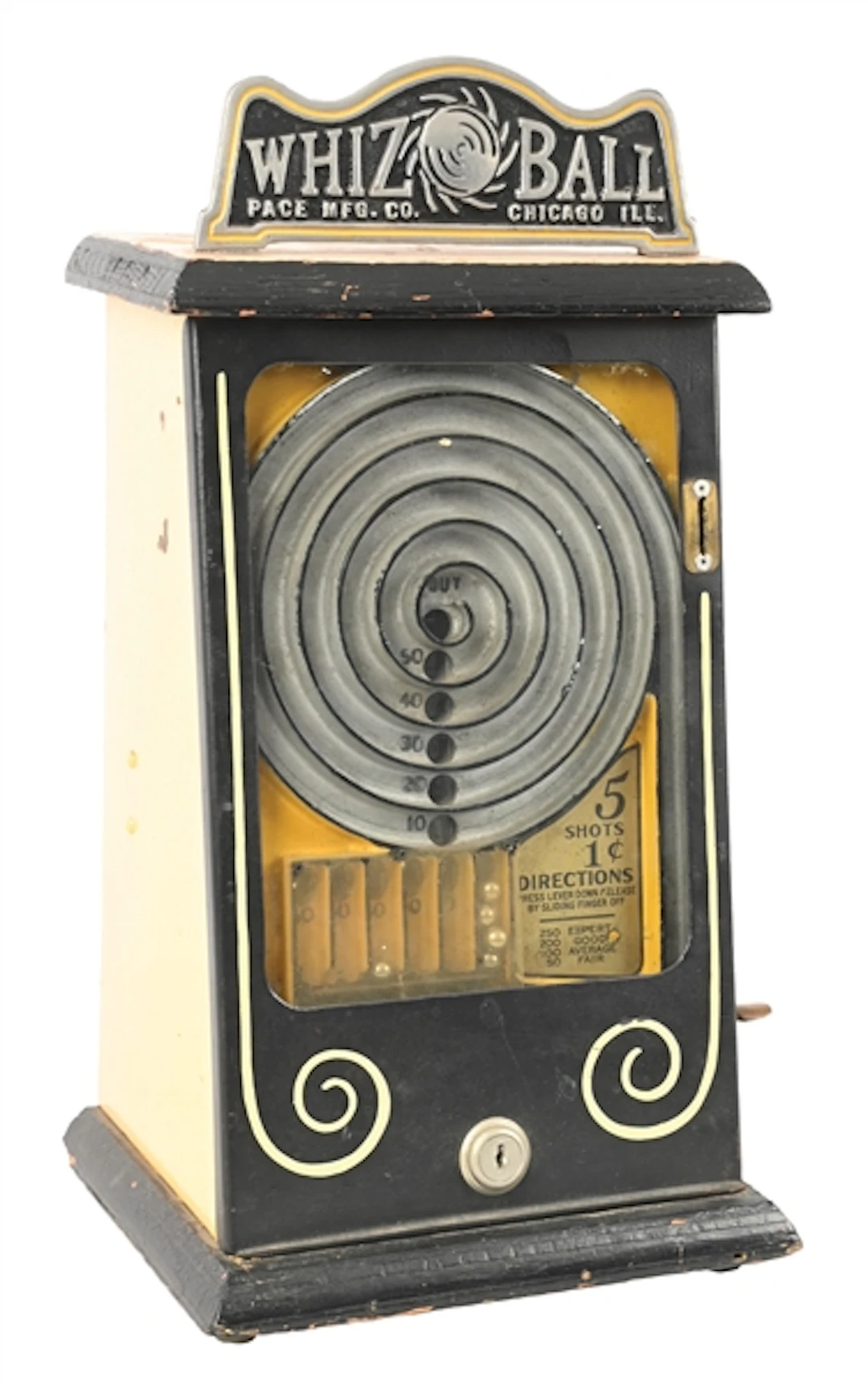 PACE MFG. CO. WHIZ BALL COUNTERTOP TRADE STIMULTOR