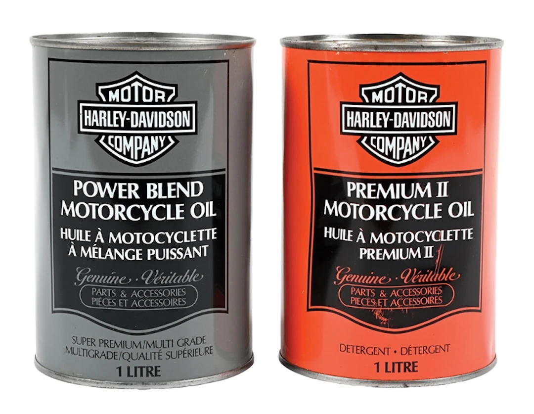 COLLECTION OF 2: HARLEY-DAVIDSON POWER BLEND AND PREMIUM II MOTORCYCLE