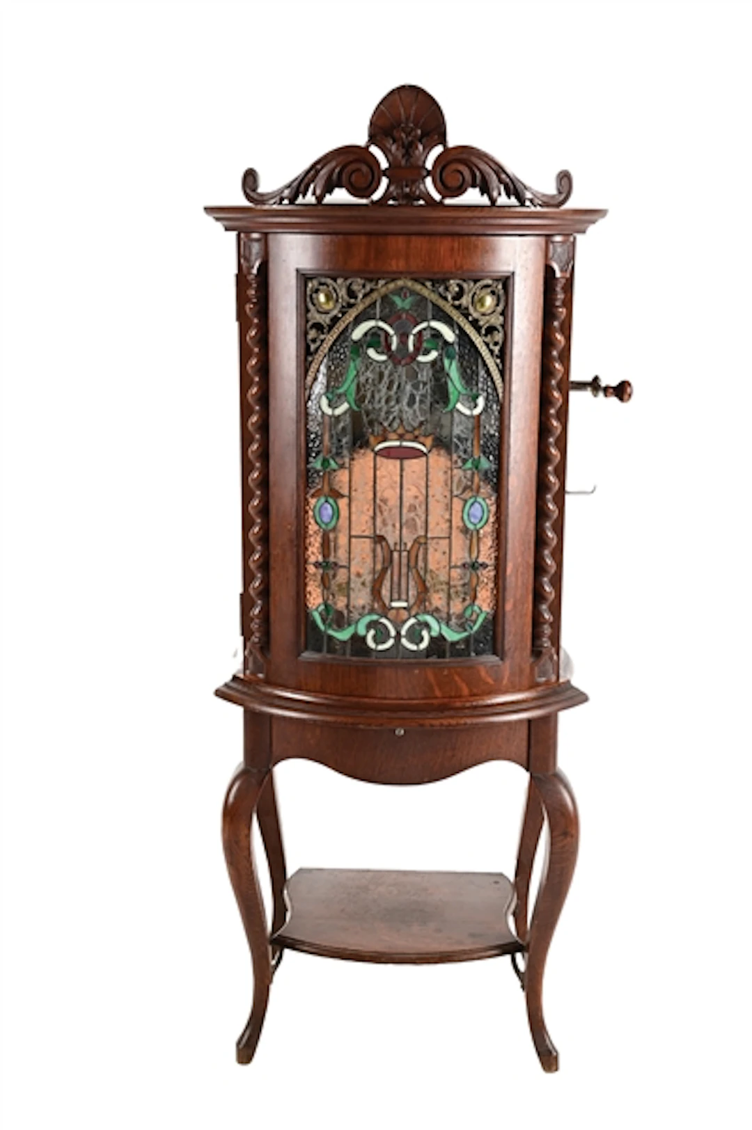 5¢ REGINA STYLE 36 AUTO CHANGER COIN OPERATED DISC MUSIC BOX WITH