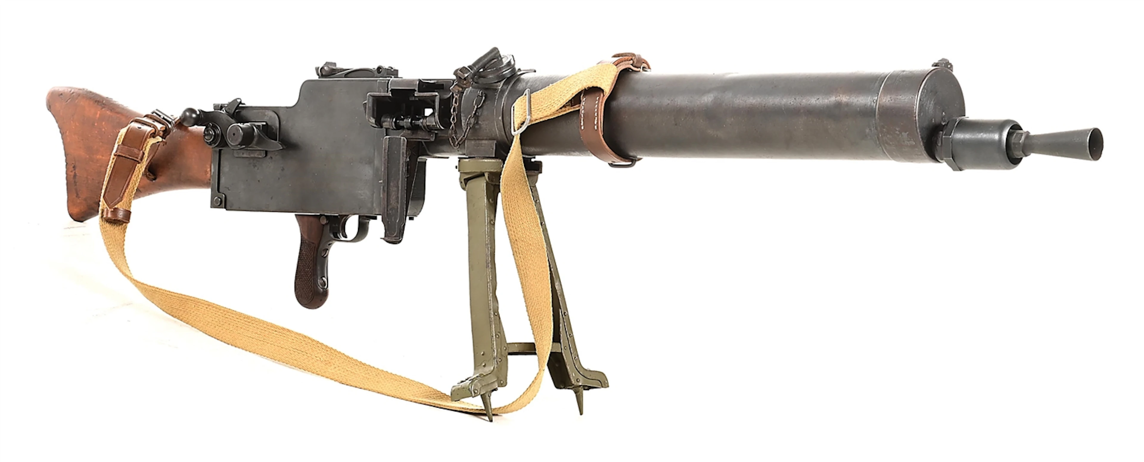 (N) ATTRACTIVE ORIGINAL GERMAN WWI SPANDAU MANUFACTURED MG 08/15 MAXIM