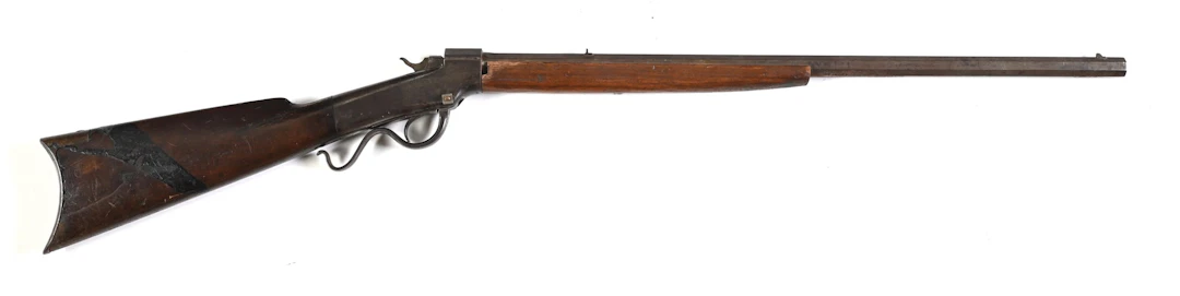(A) MARLIN BALLARD NO. 3 GALLERY SINGLE SHOT RIFLE.