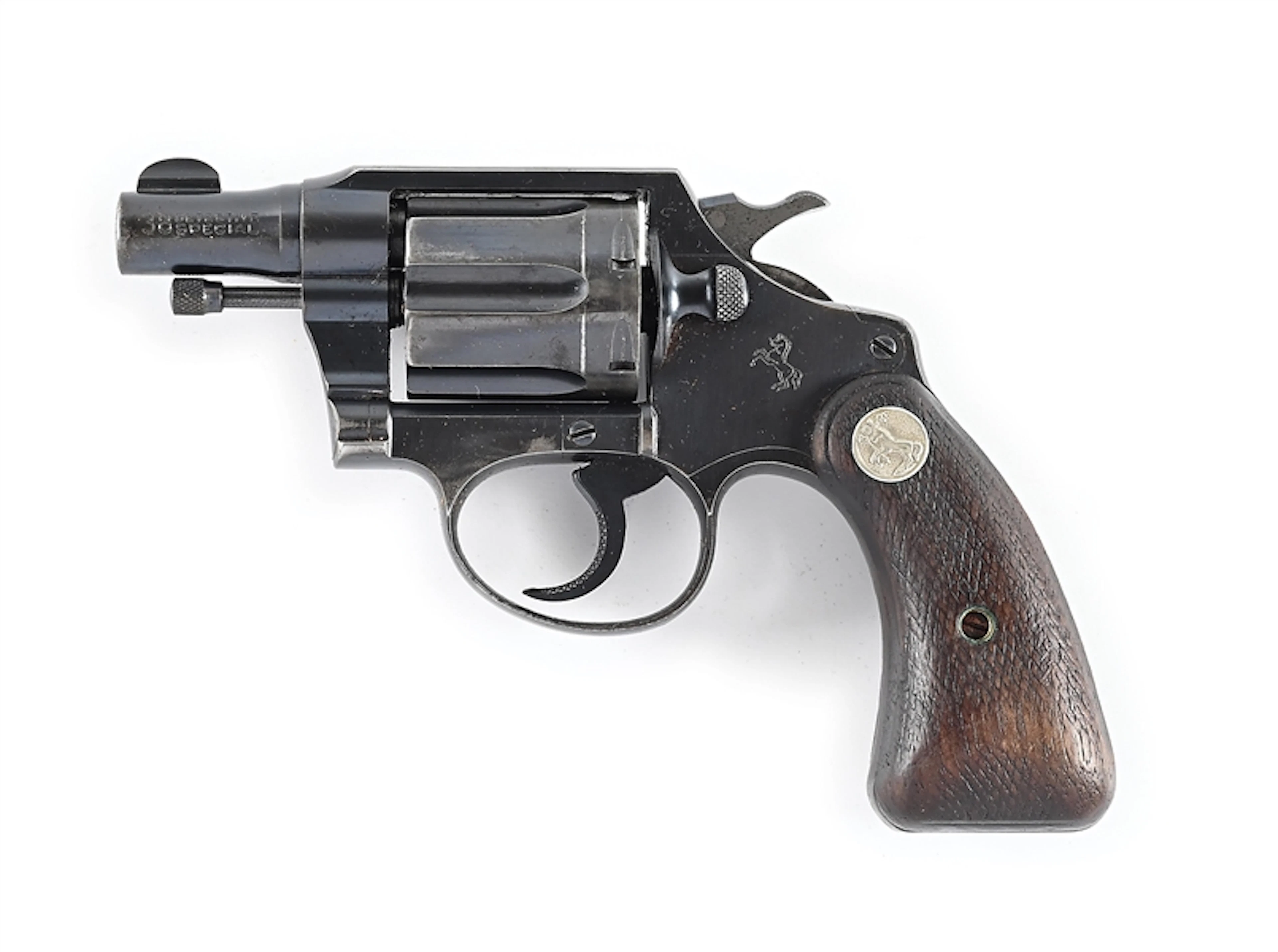 (C) COLT 1940 PRESENTATION DETECTIVE SPECIAL DOUBLE ACTION REVOLVER.
