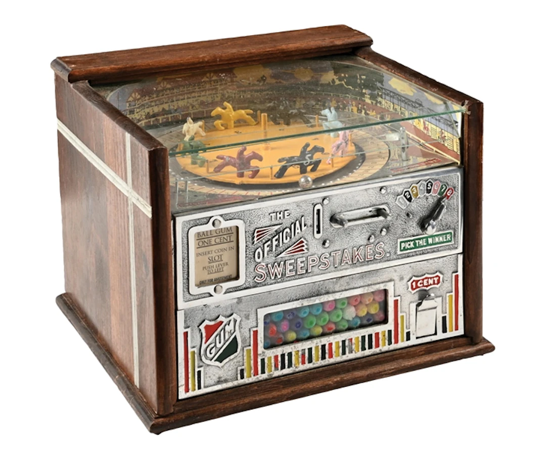 1¢ ROCK-OLA "THE OFFICIAL SWEEPSTAKES" TRADE STIMULATOR