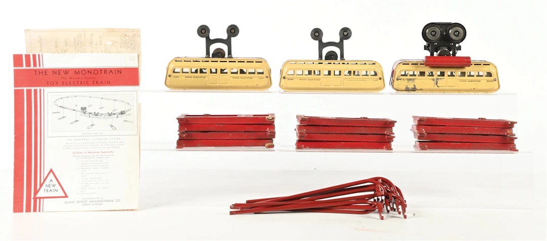 LELAND DETROIT MFG. CO. THE NEW MONOTRAIN MODEL 2000