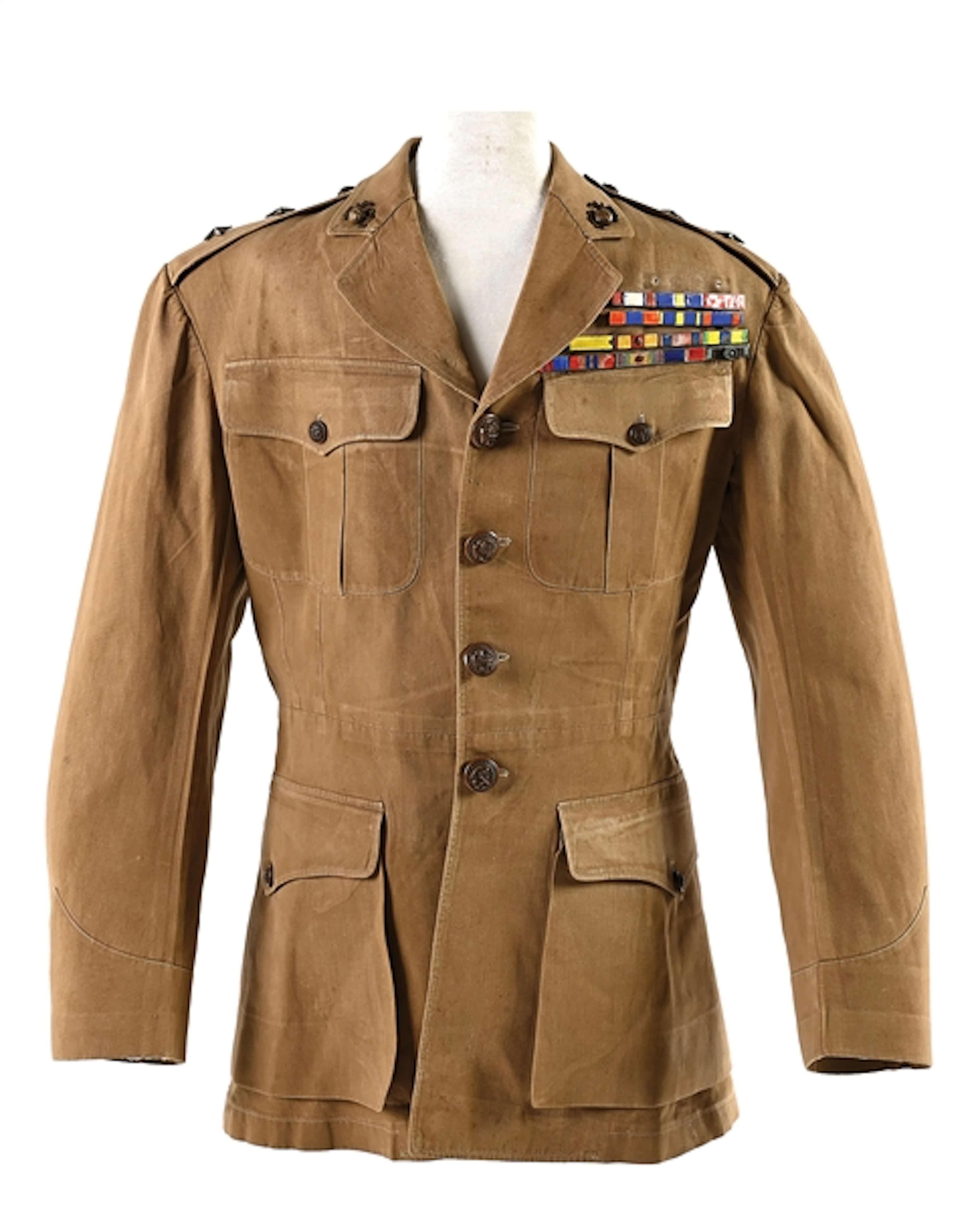 USMC MEDAL OF HONOR RECIPIENT SMEDLEY BUTLER'S UNIFORM.