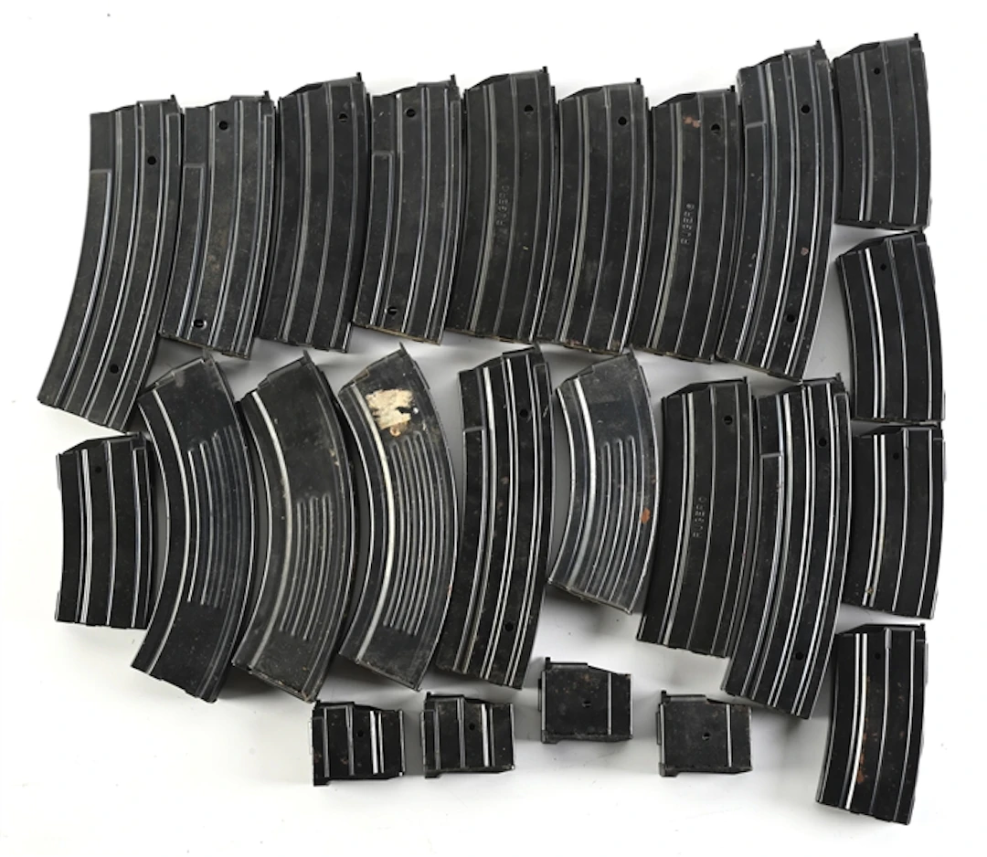 LARGE LOT OF RUGER MINI-14 AND MINI-30 MAGAZINES.