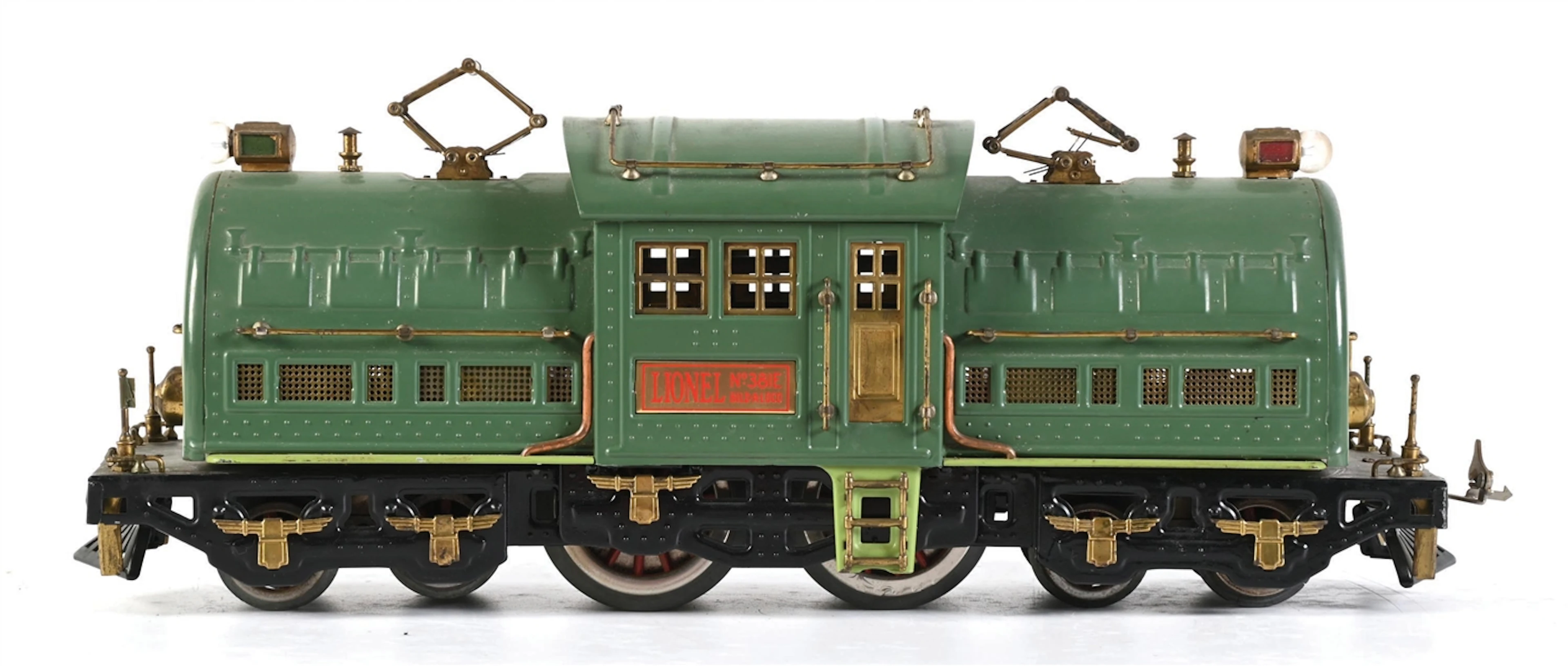 PRE-WAR LIONEL STANDARD GA. NO. 381E BILD-O-LOCO ELECTRIC ENGINE